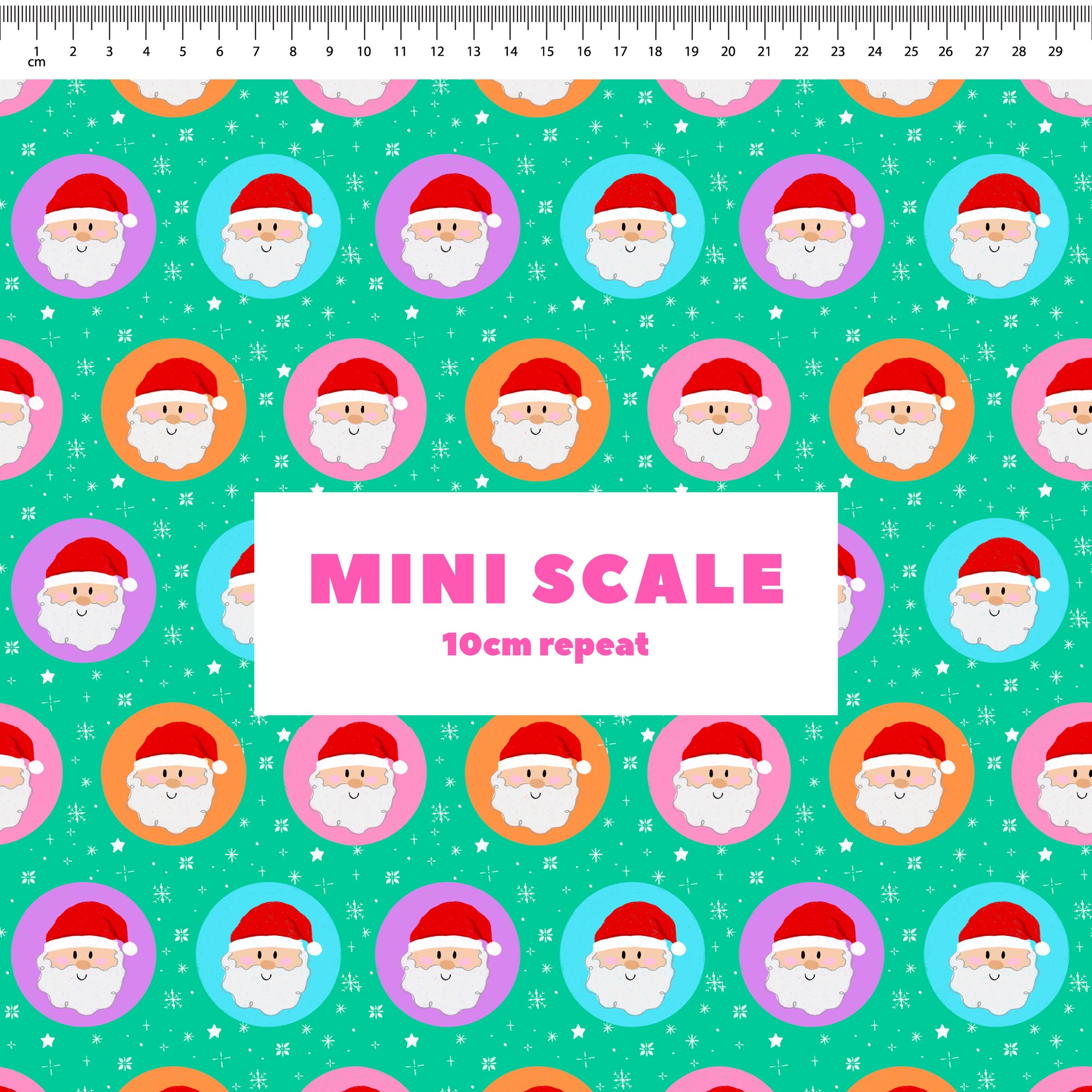 Jolly Santas Preorder Fabric