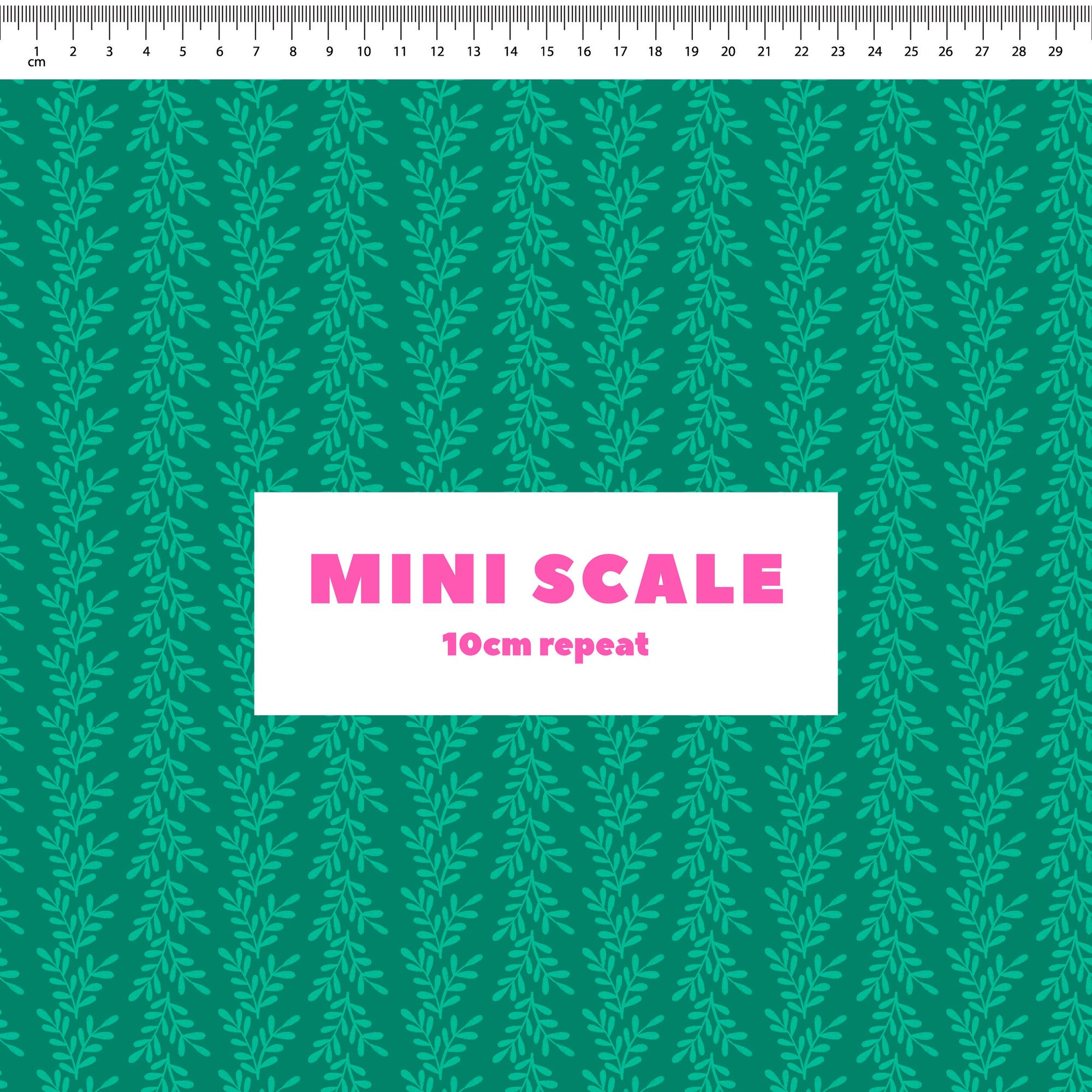 Leafy (Green) Preorder Fabric