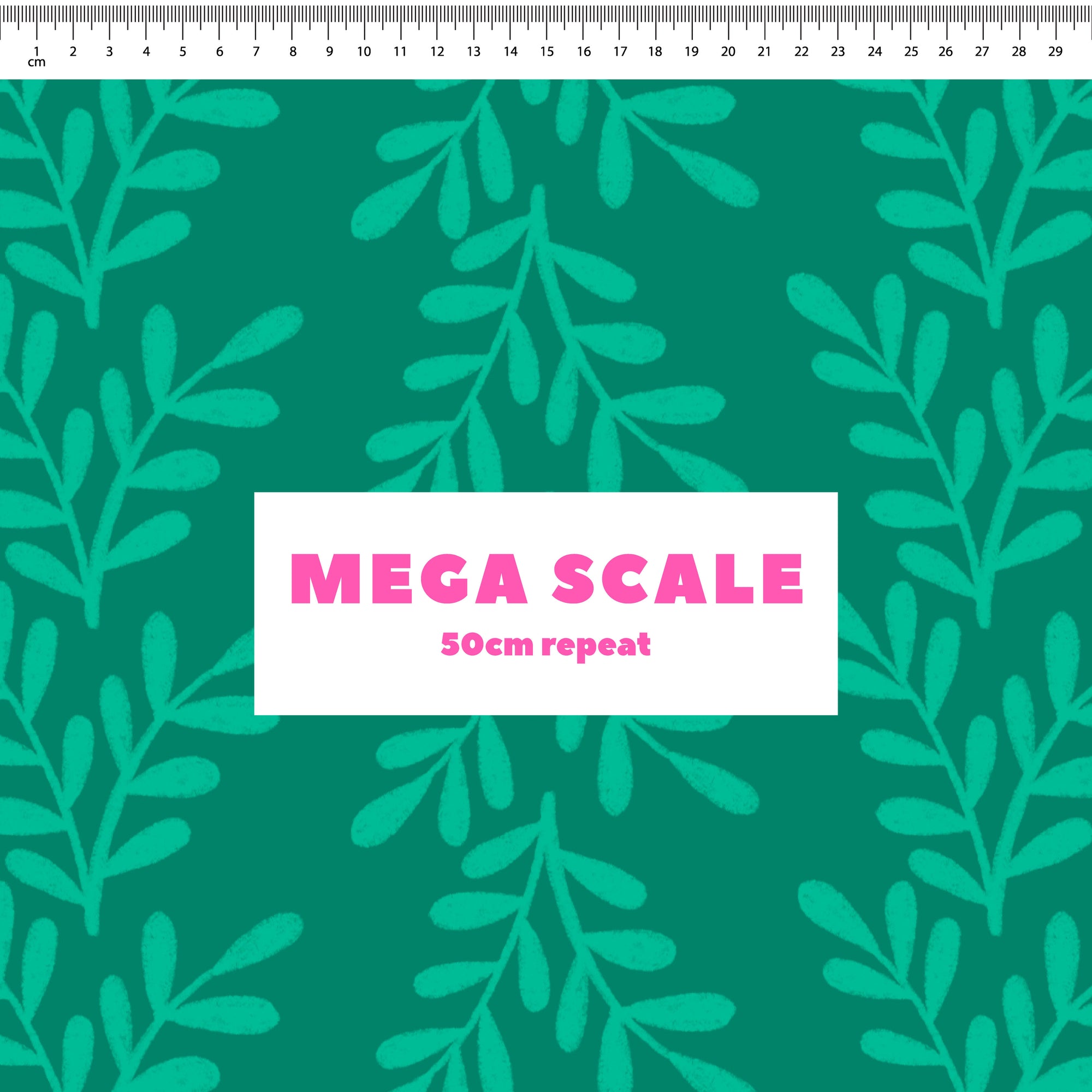 Leafy (Green) Preorder Fabric