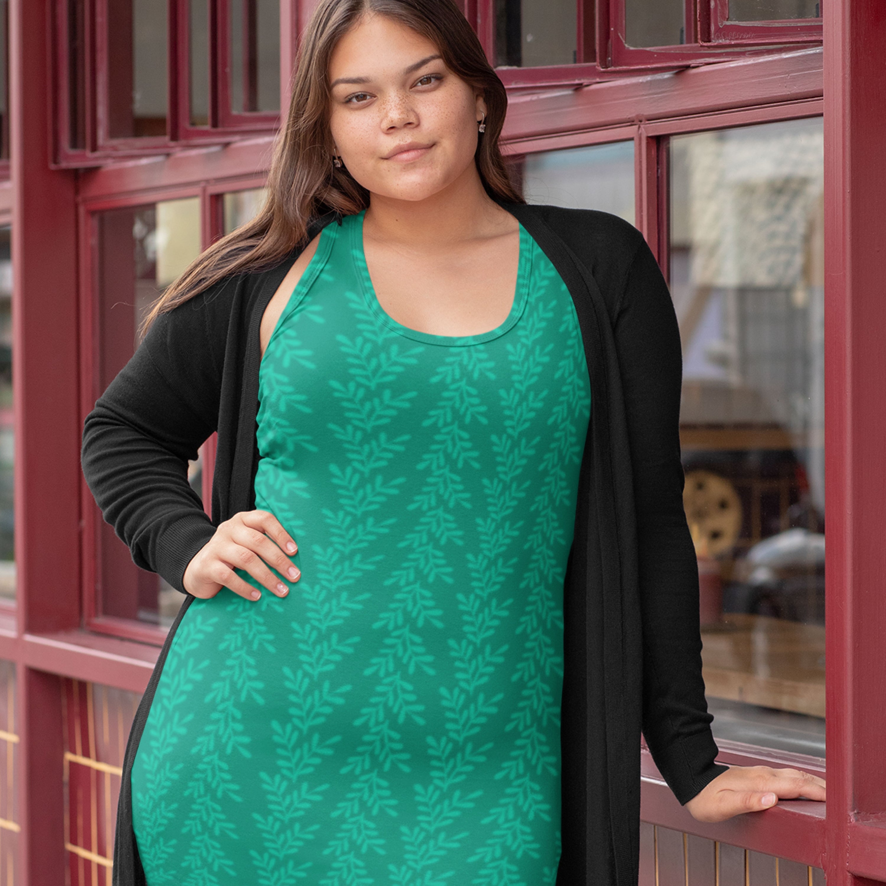 Leafy (Green) Preorder Fabric