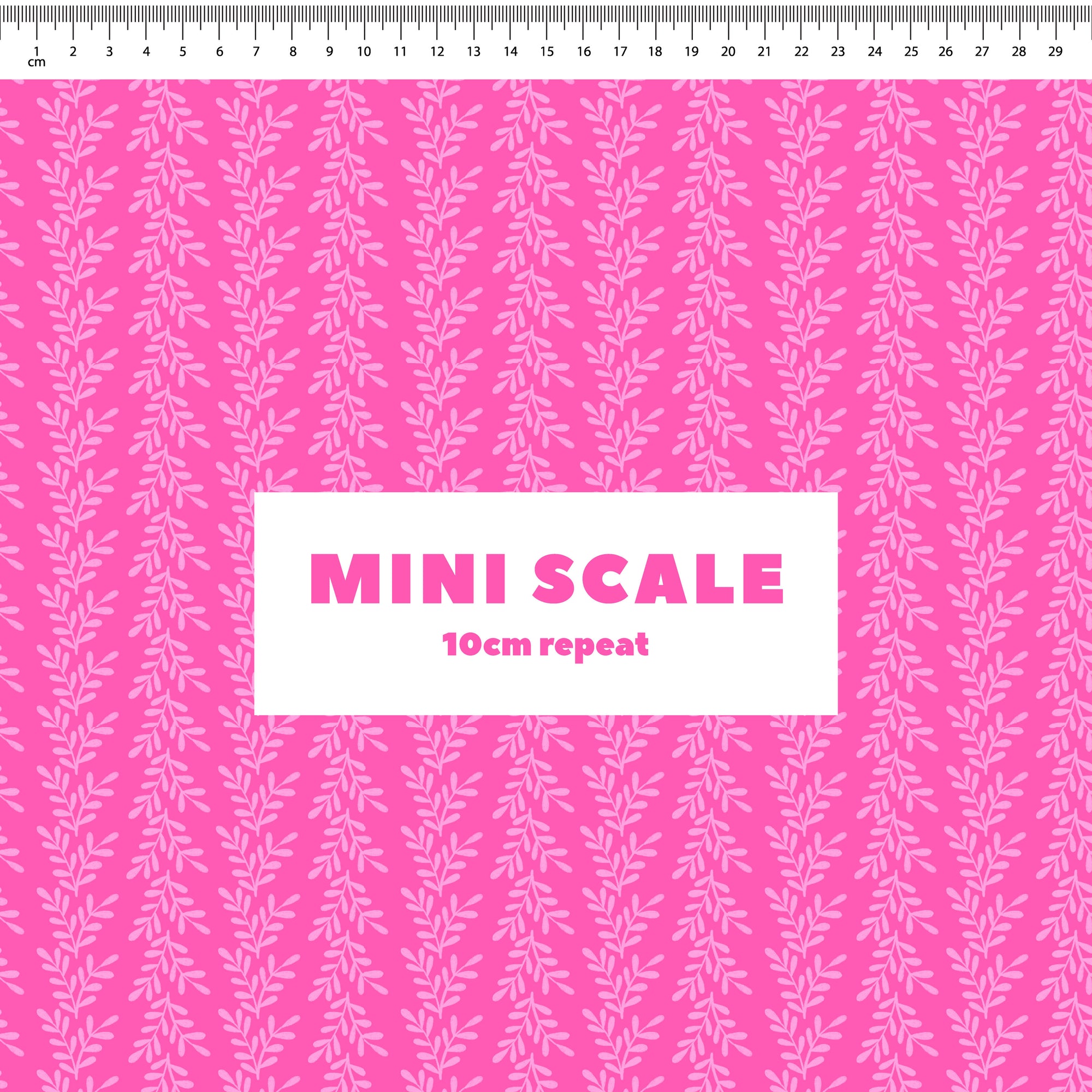 Leafy (Pink) Preorder Fabric