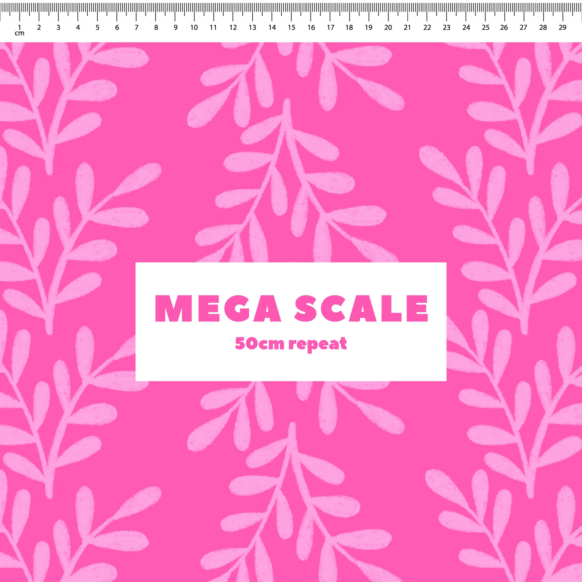 Leafy (Pink) Preorder Fabric