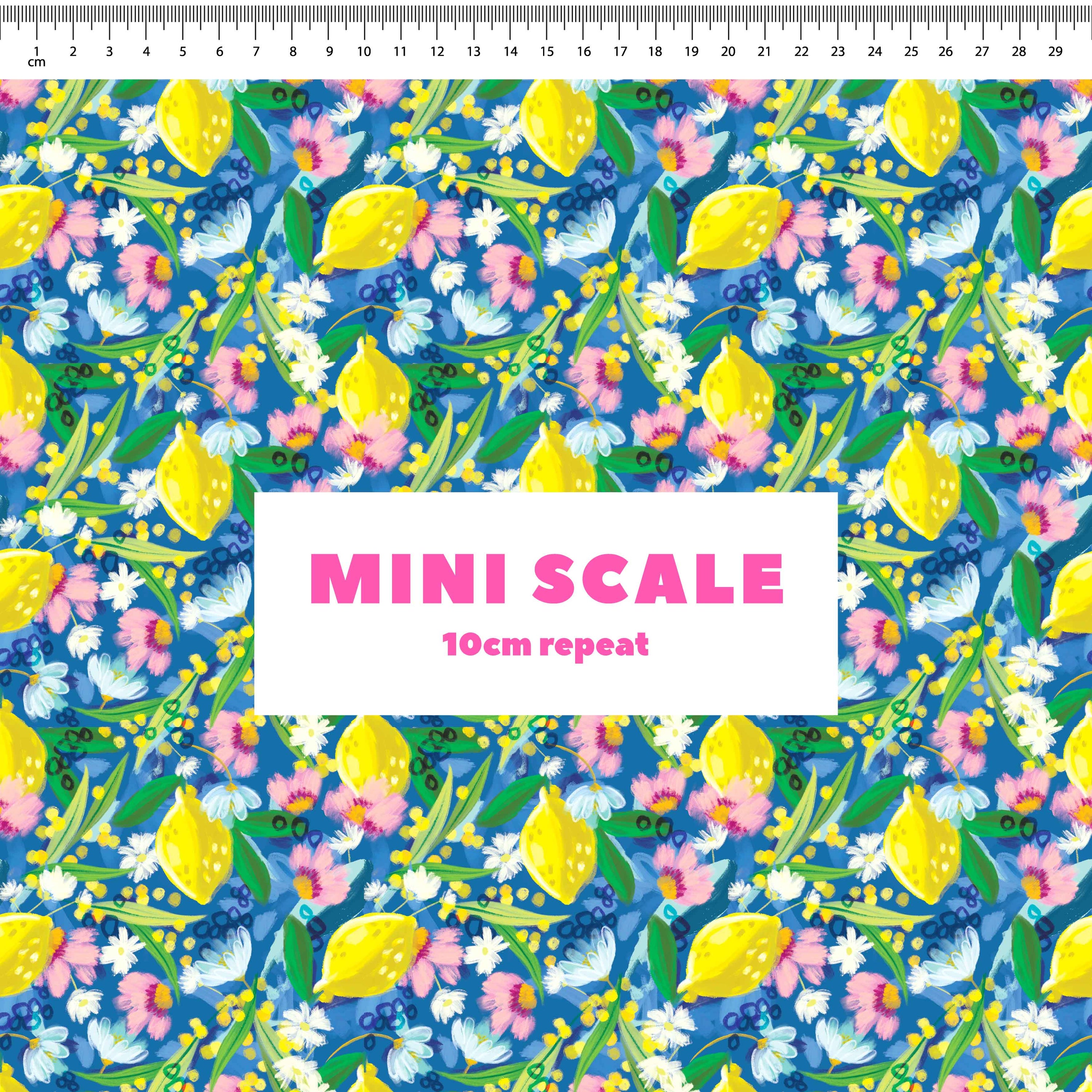 Lemon Wattle Preorder Fabric by Milly + Mae