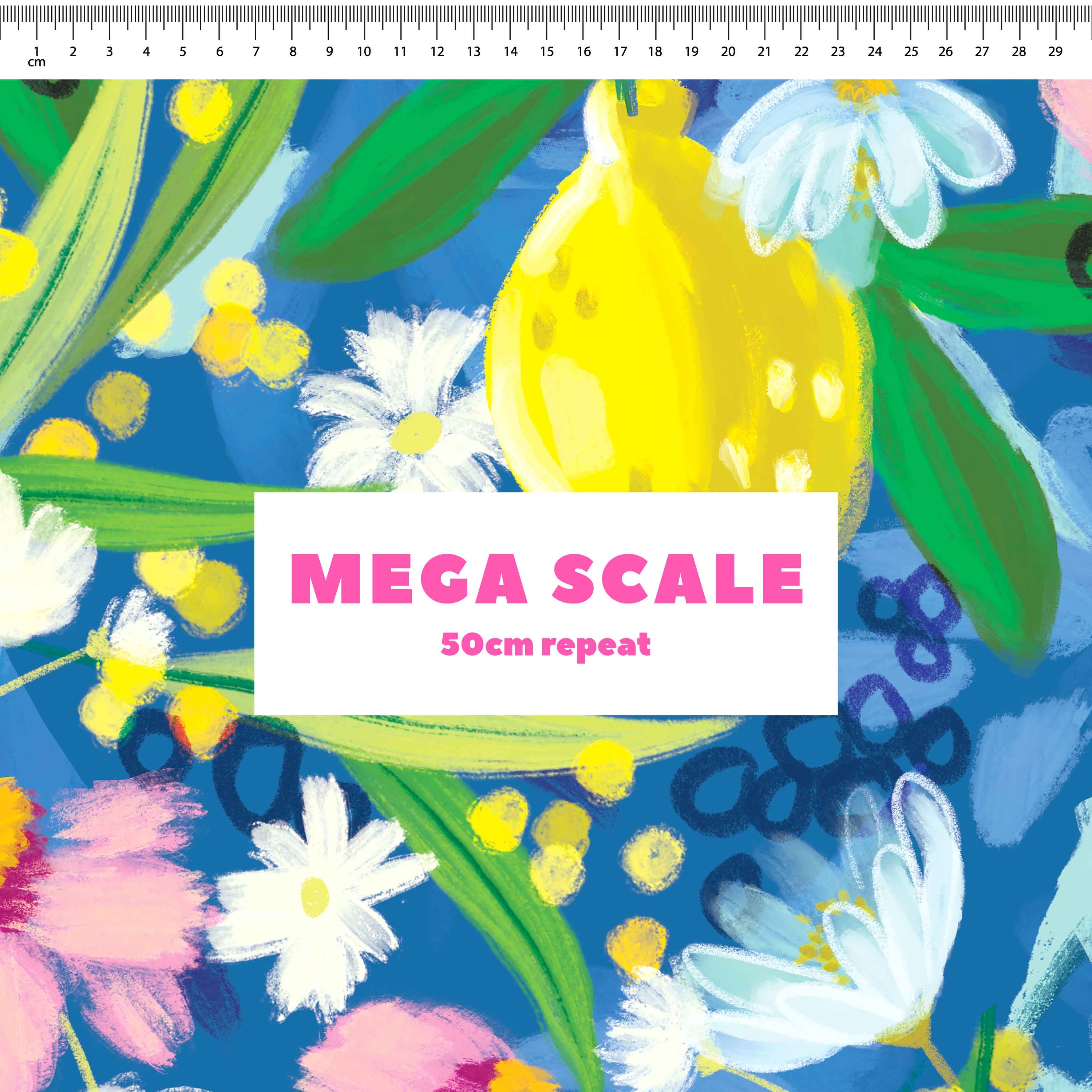 Lemon Wattle Preorder Fabric by Milly + Mae