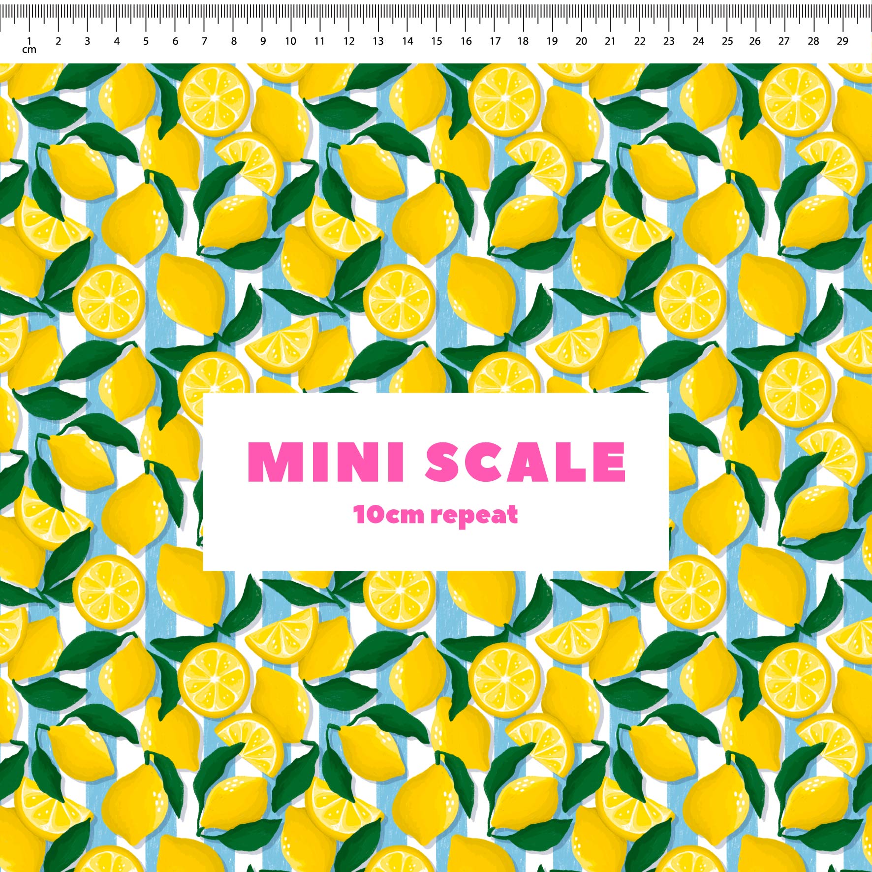 Preorder: Limone (Blue Stripes)