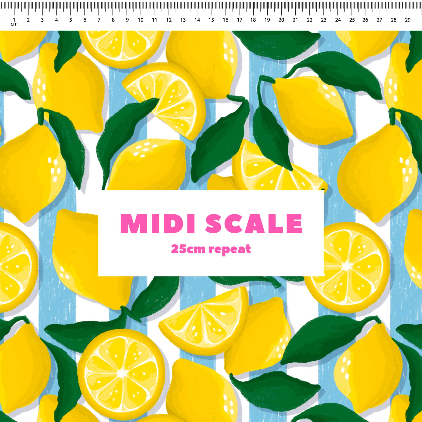 Preorder: Limone (Blue Stripes)