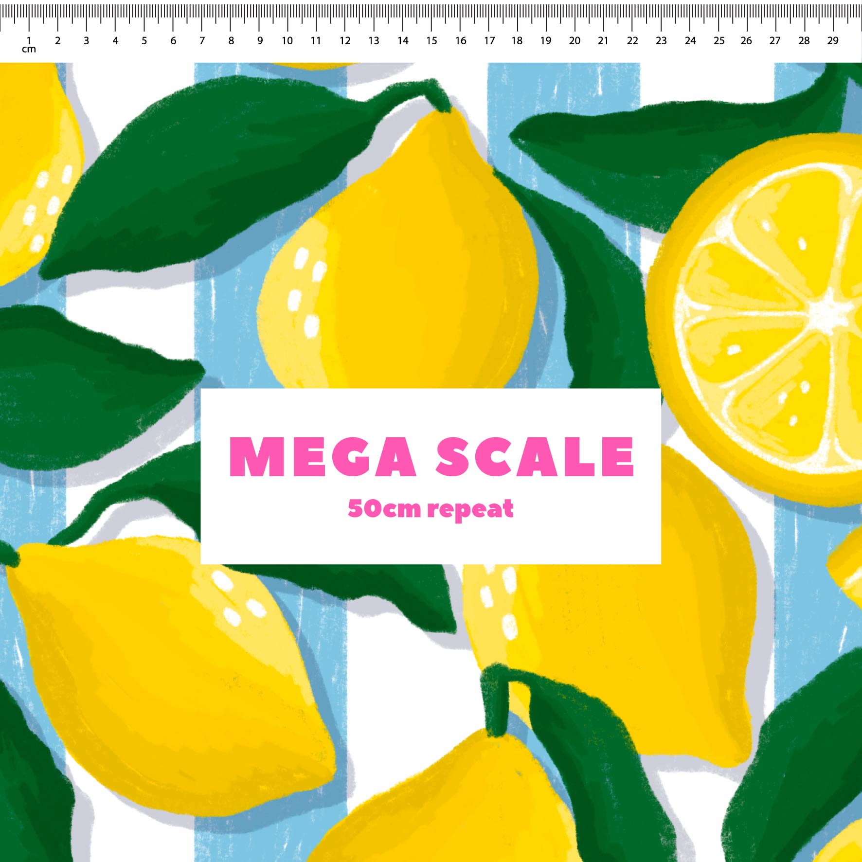 Preorder: Limone (Blue Stripes)