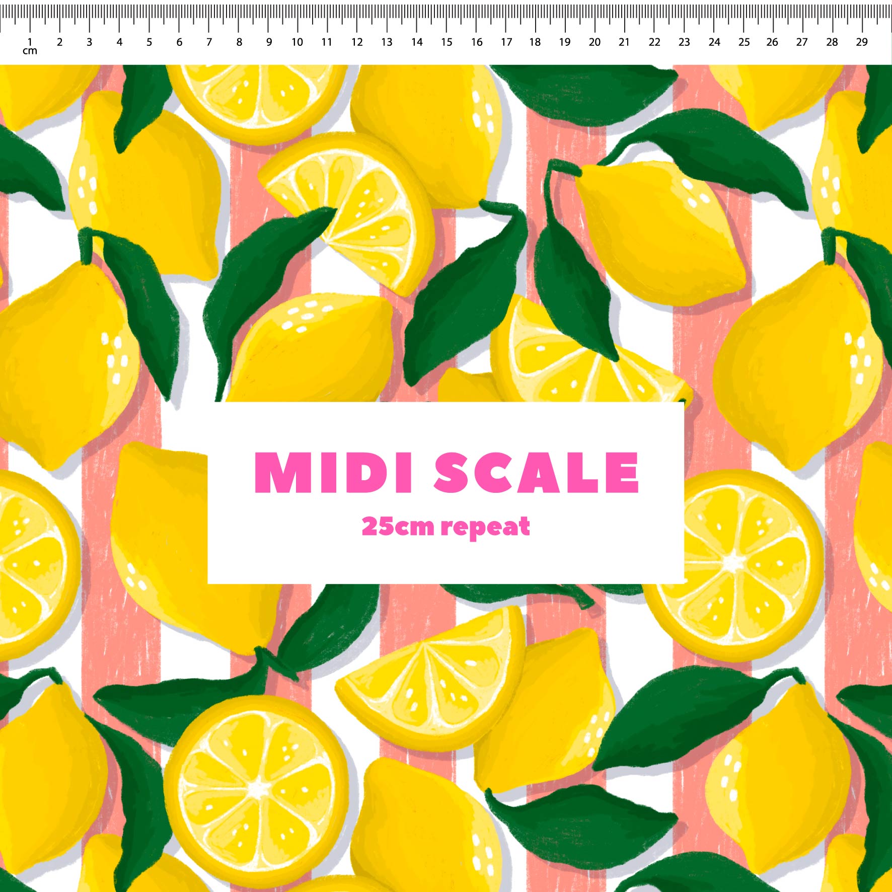 Preorder: Limone (Pink Stripes)