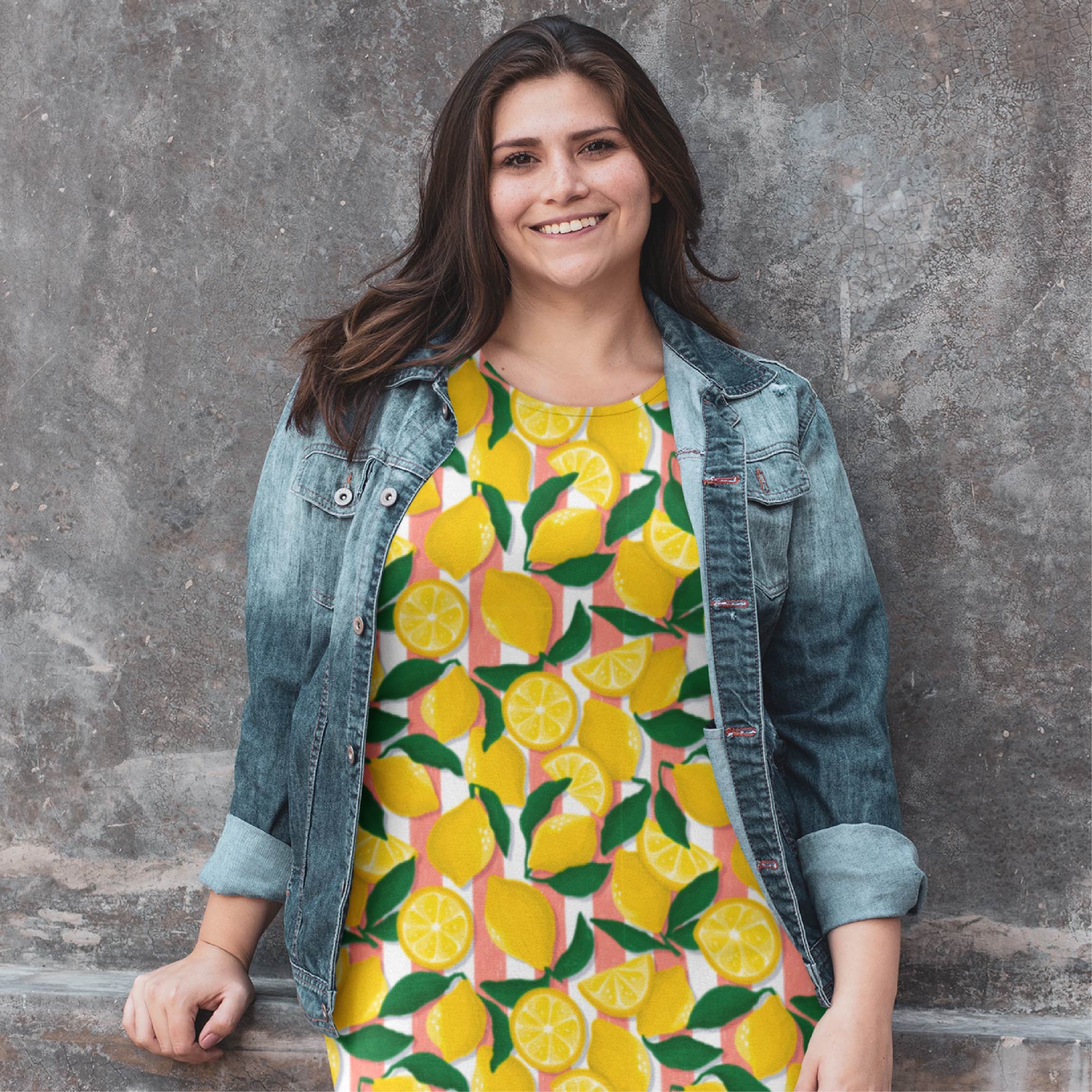 Preorder: Limone (Pink Stripes)