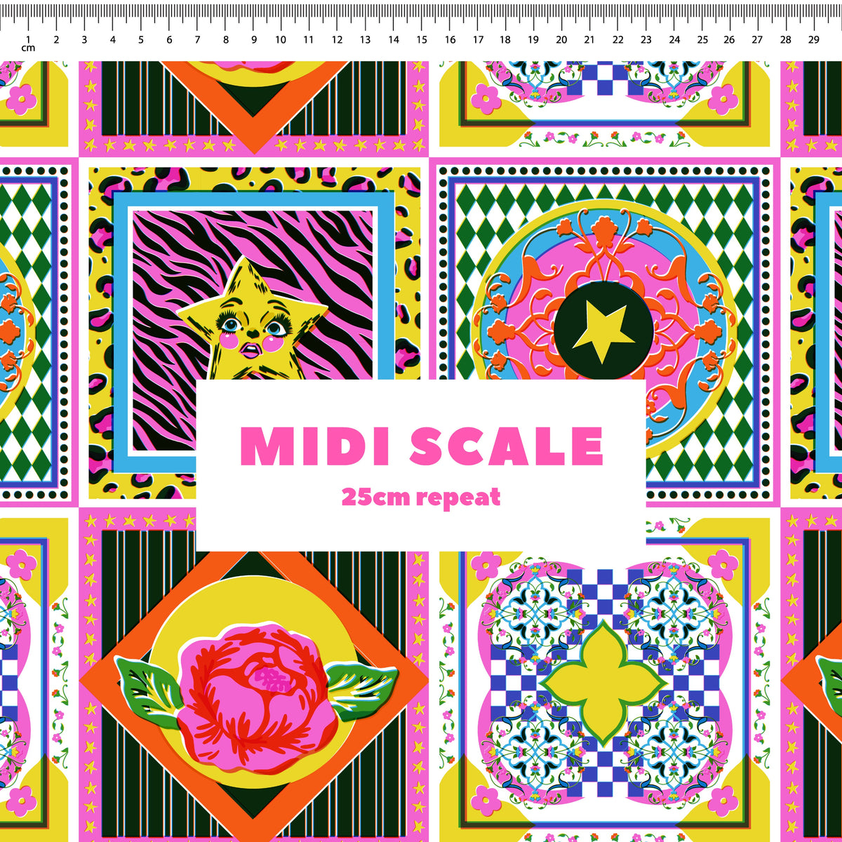 Lucky Dip Preorder Fabric by Sue-Ching Lascelles