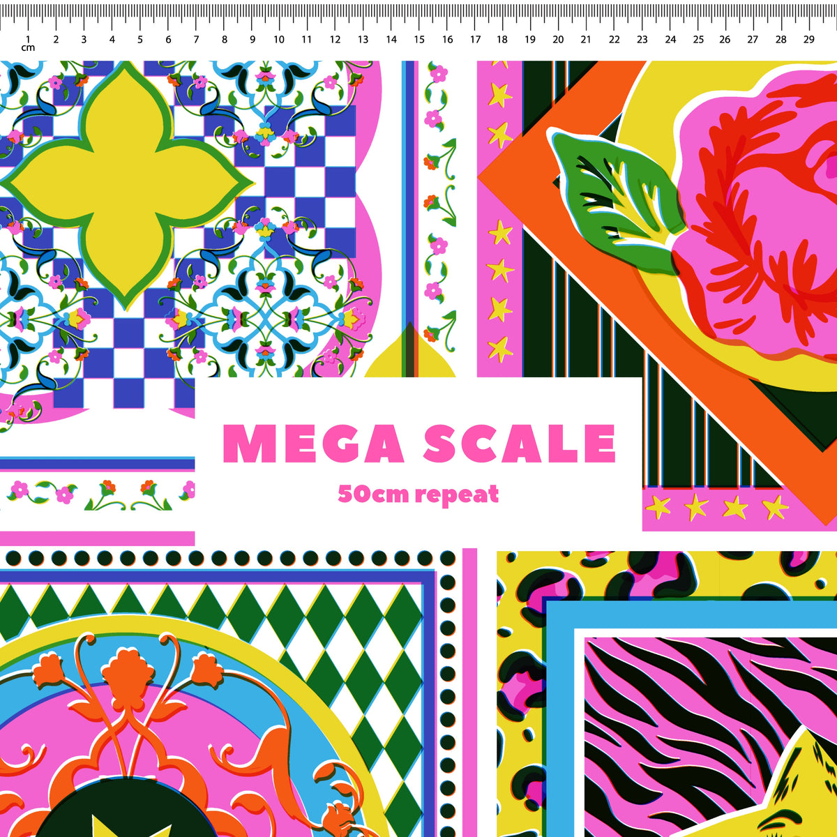 Lucky Dip Preorder Fabric by Sue-Ching Lascelles