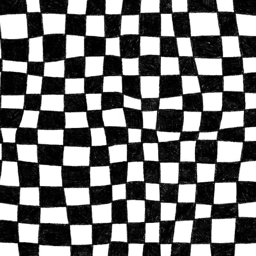 Preorder: Melted Checkers (Black)