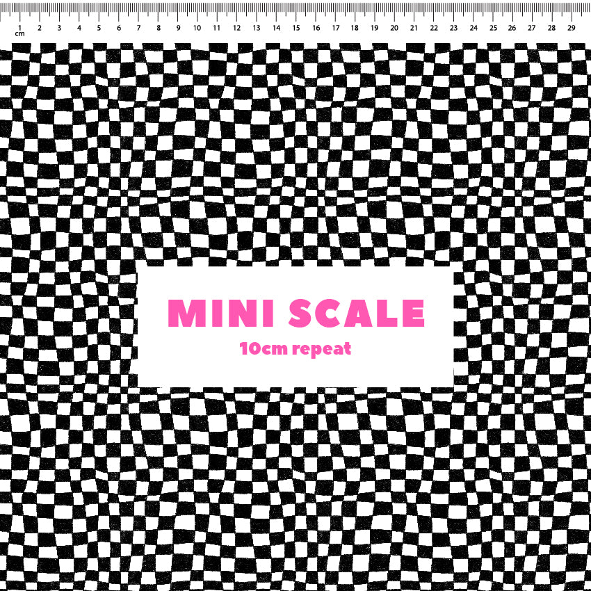 Preorder: Melted Checkers (Black)