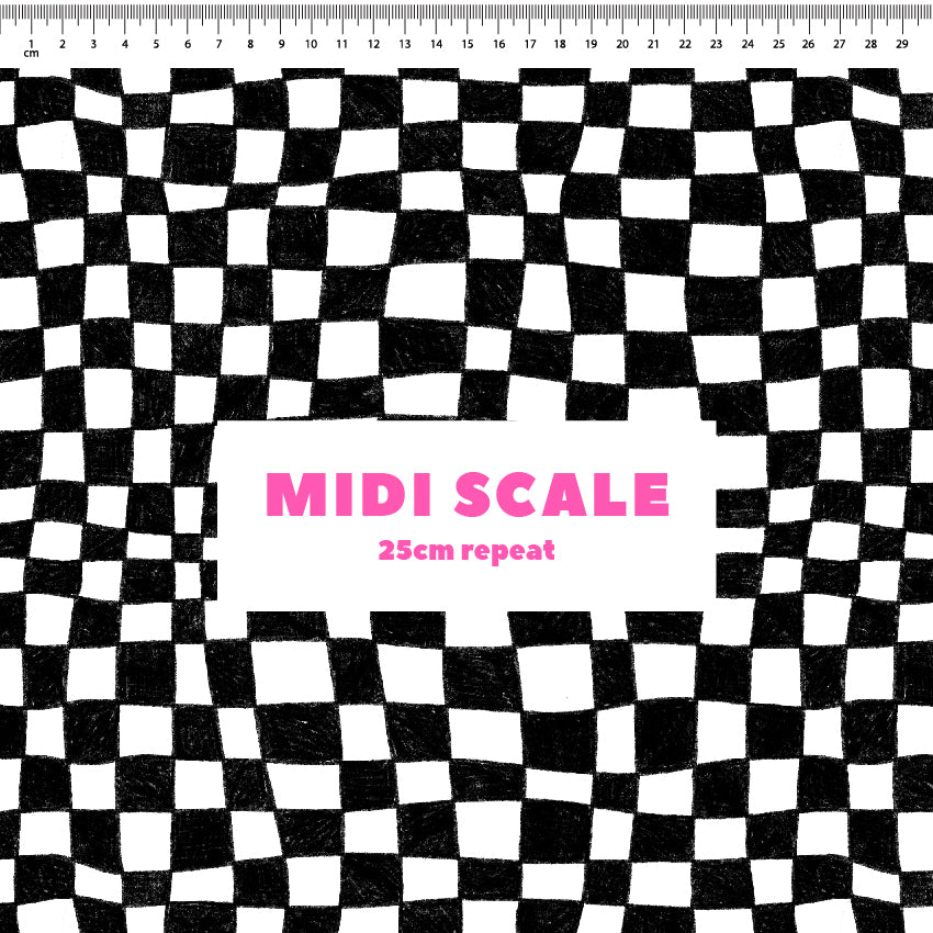 Preorder: Melted Checkers (Black)