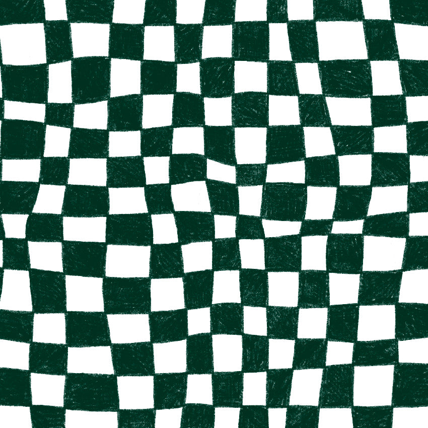 Preorder: Melted Checkers (Dark Green)