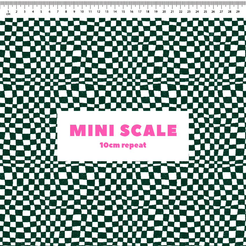 Preorder: Melted Checkers (Dark Green)