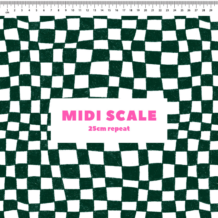 Preorder: Melted Checkers (Dark Green)