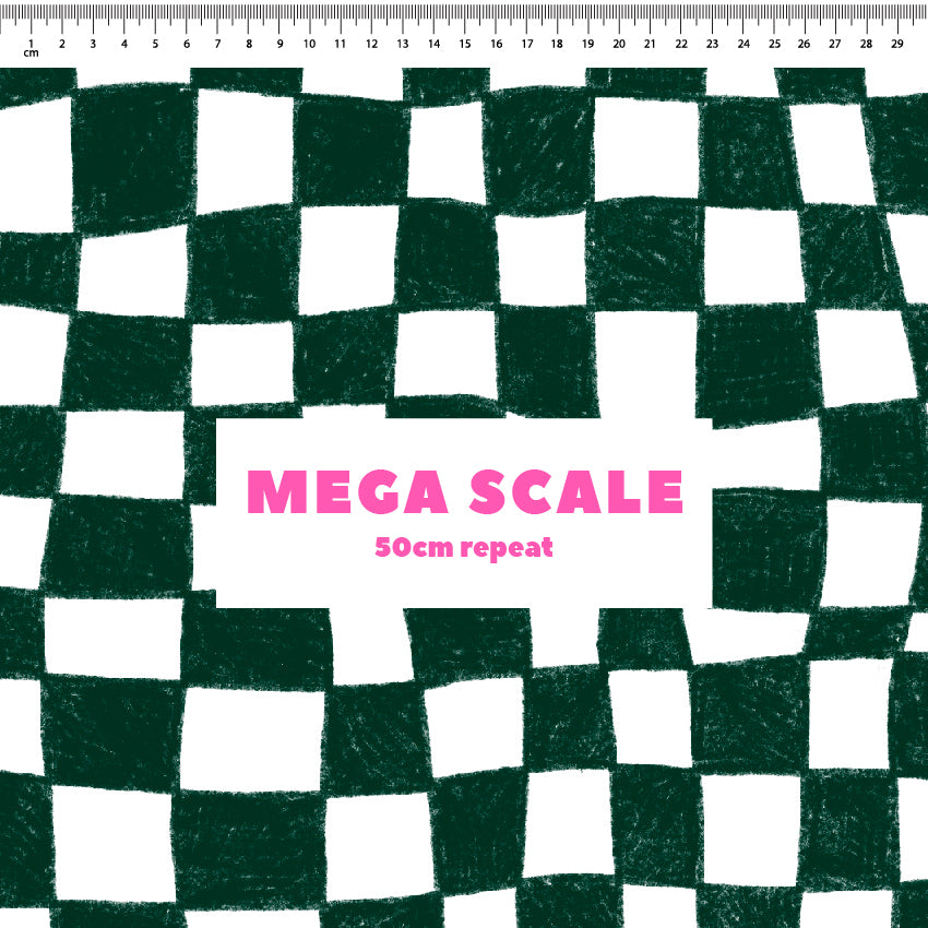 Preorder: Melted Checkers (Dark Green)