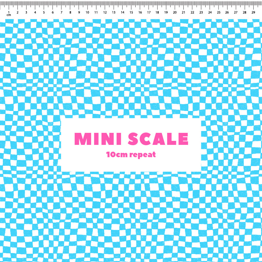 Preorder: Melted Checkers (Light Blue)