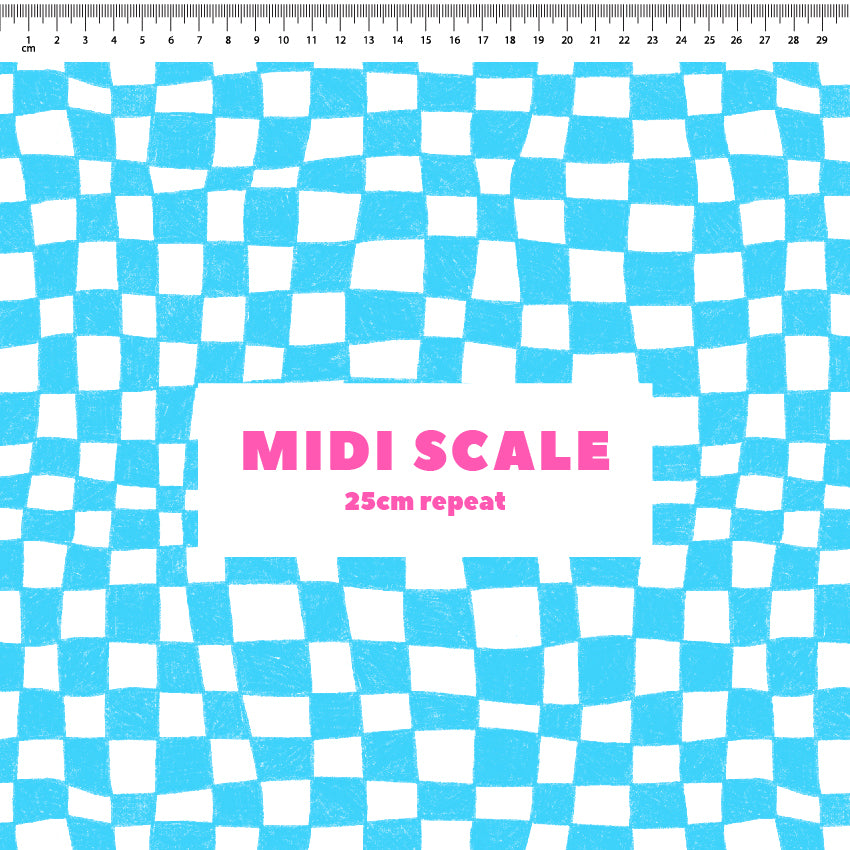 Preorder: Melted Checkers (Light Blue)