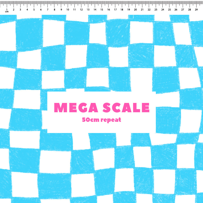 Preorder: Melted Checkers (Light Blue)