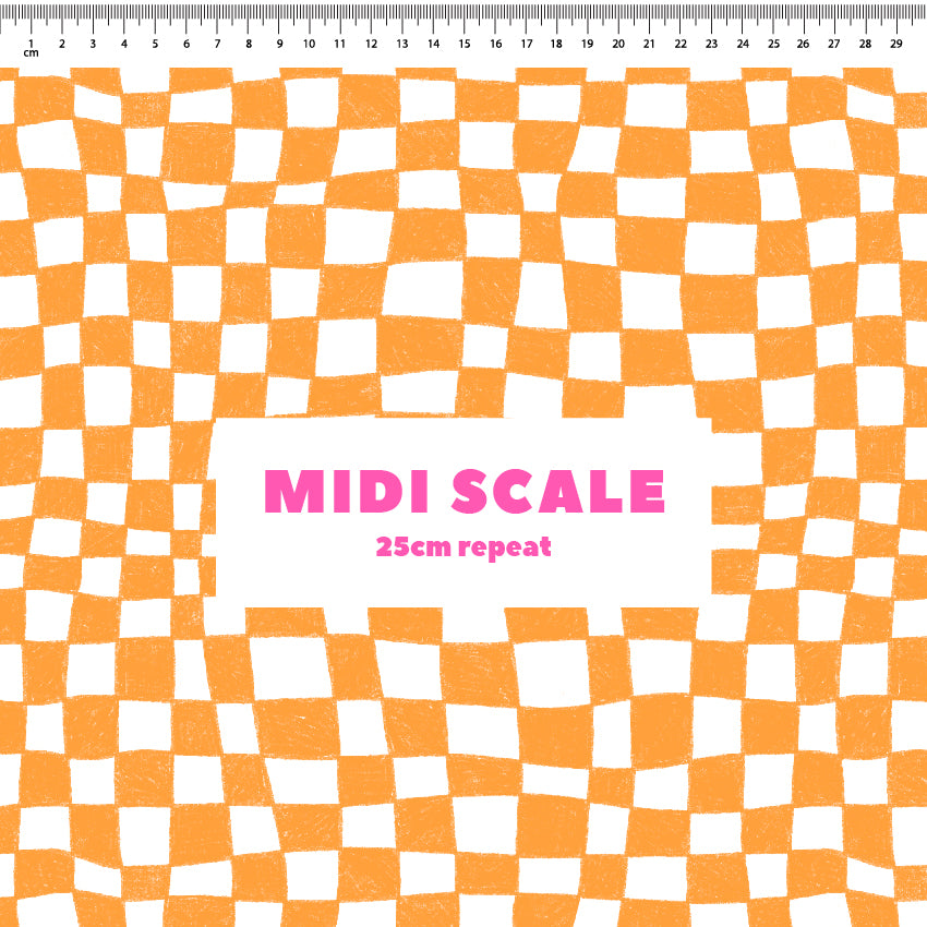 Preorder: Melted Checkers (Orange)