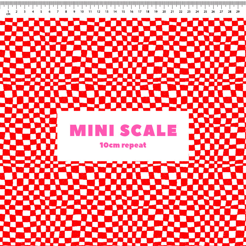 Preorder: Melted Checkers (Red)