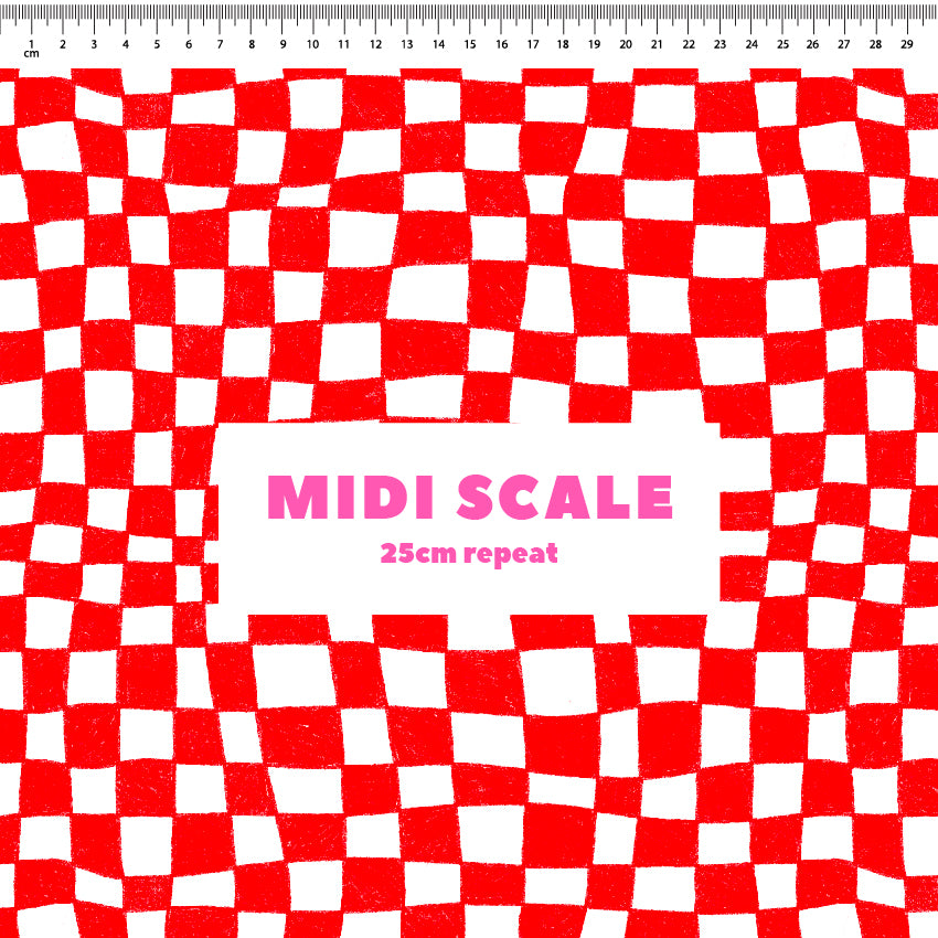 Preorder: Melted Checkers (Red)