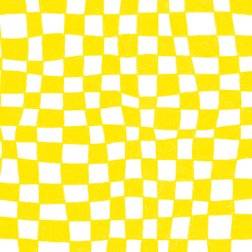 Preorder: Melted Checkers (Yellow)
