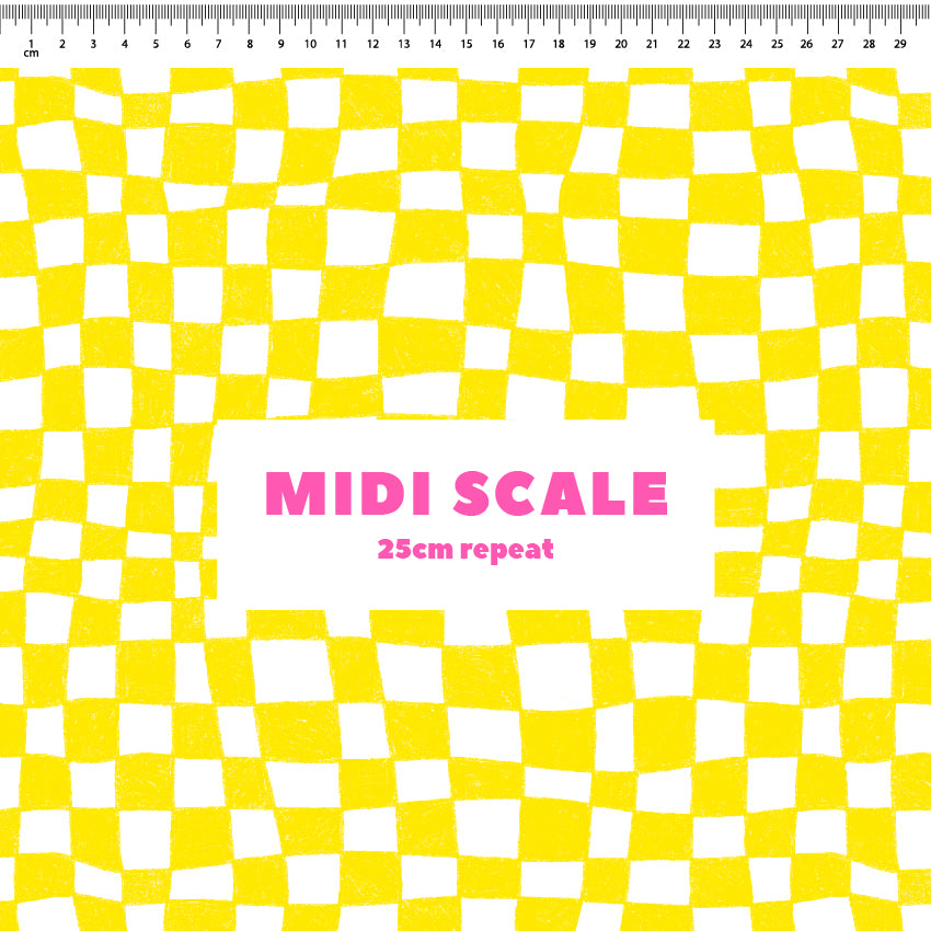 Preorder: Melted Checkers (Yellow)