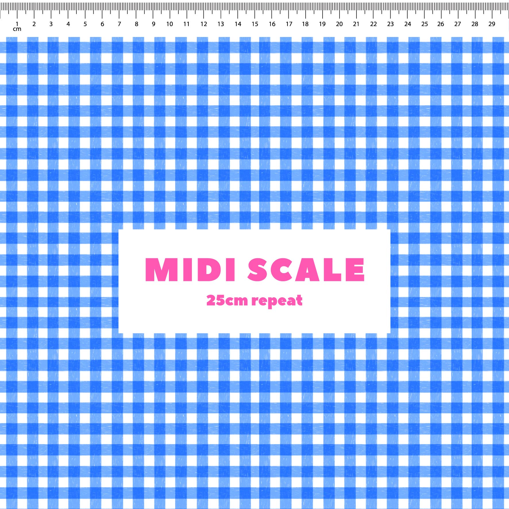 Preorder: Micro Gingham (Blue)