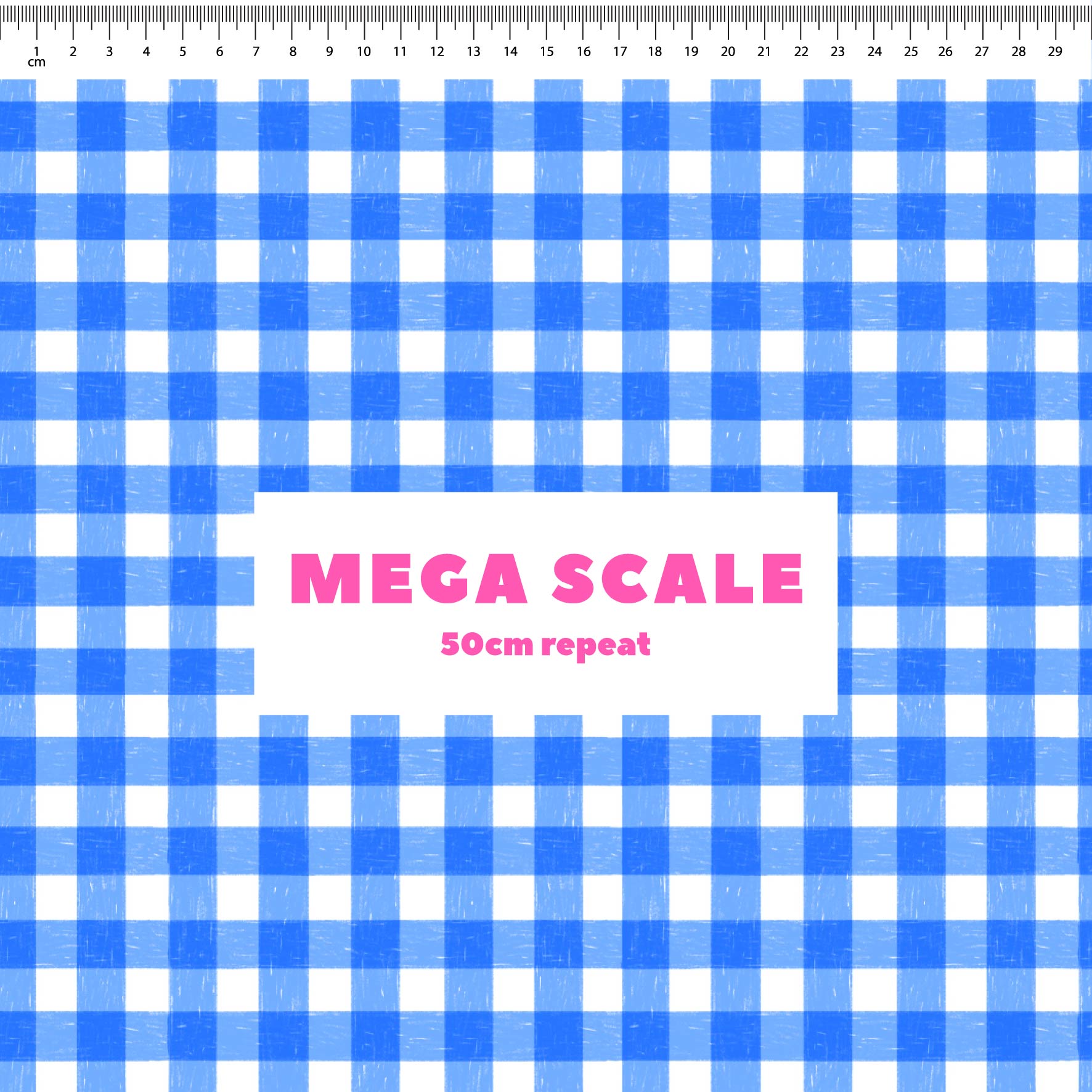 Preorder: Micro Gingham (Blue)