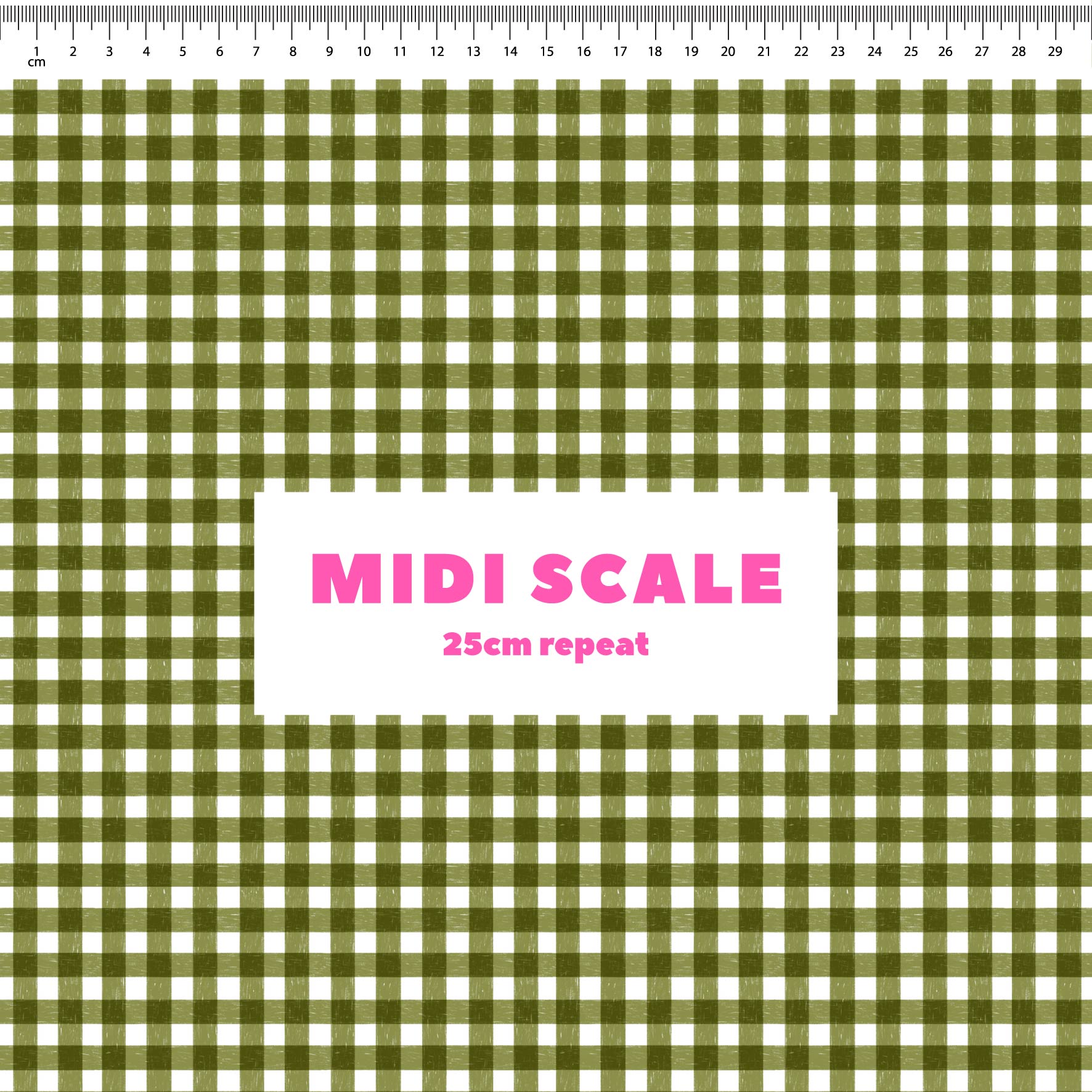 Preorder: Micro Gingham (Olive)