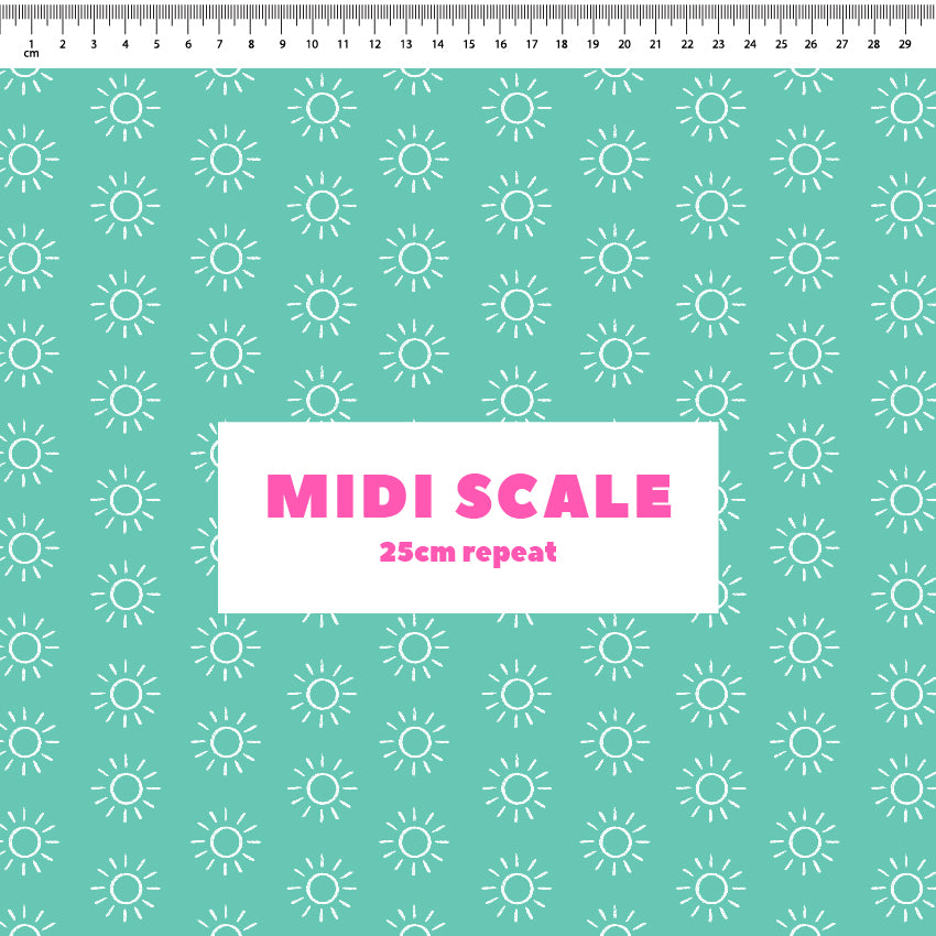 Preorder: Mini Suns (Teal)