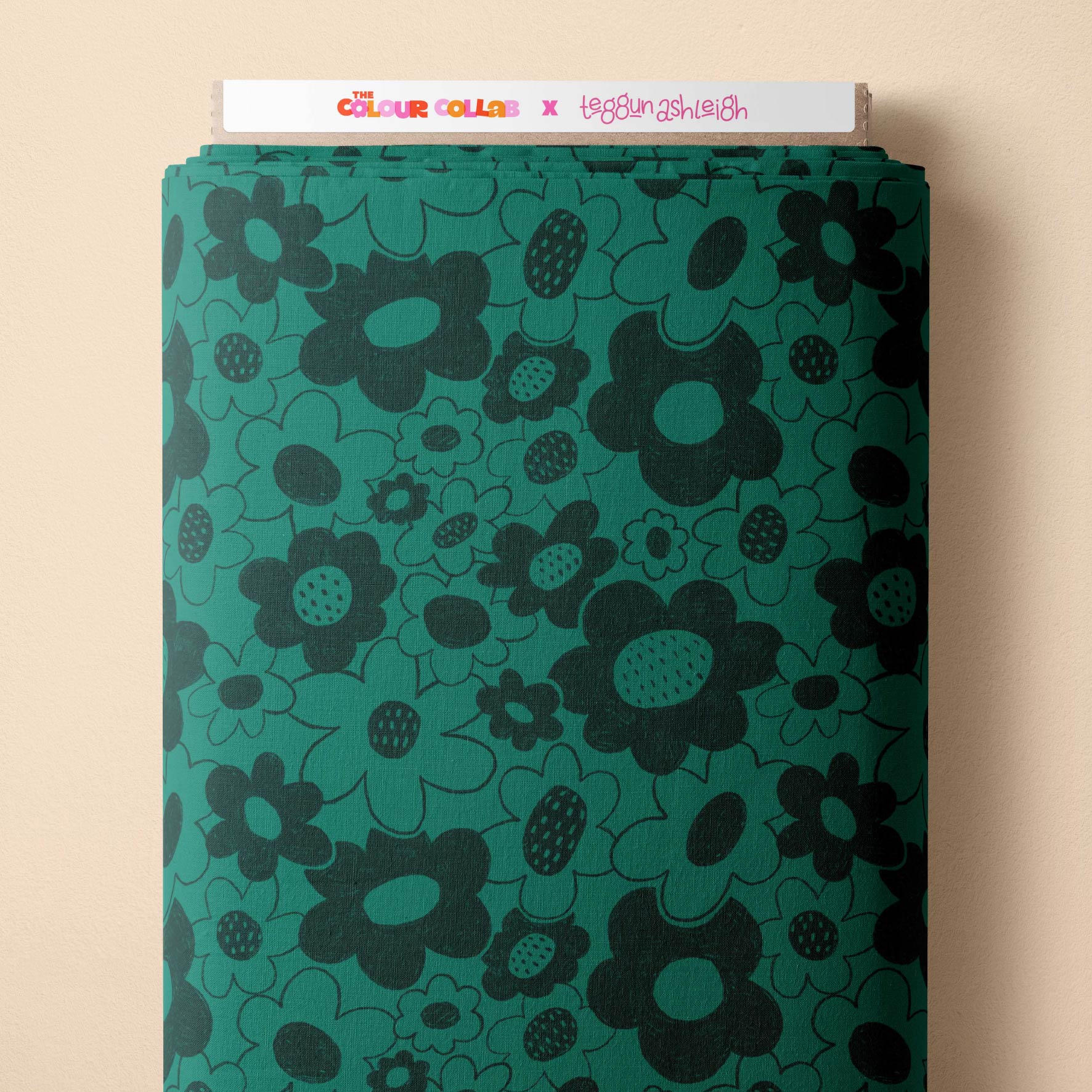 Preorder: Monochrome Blooms (Green Reversed)