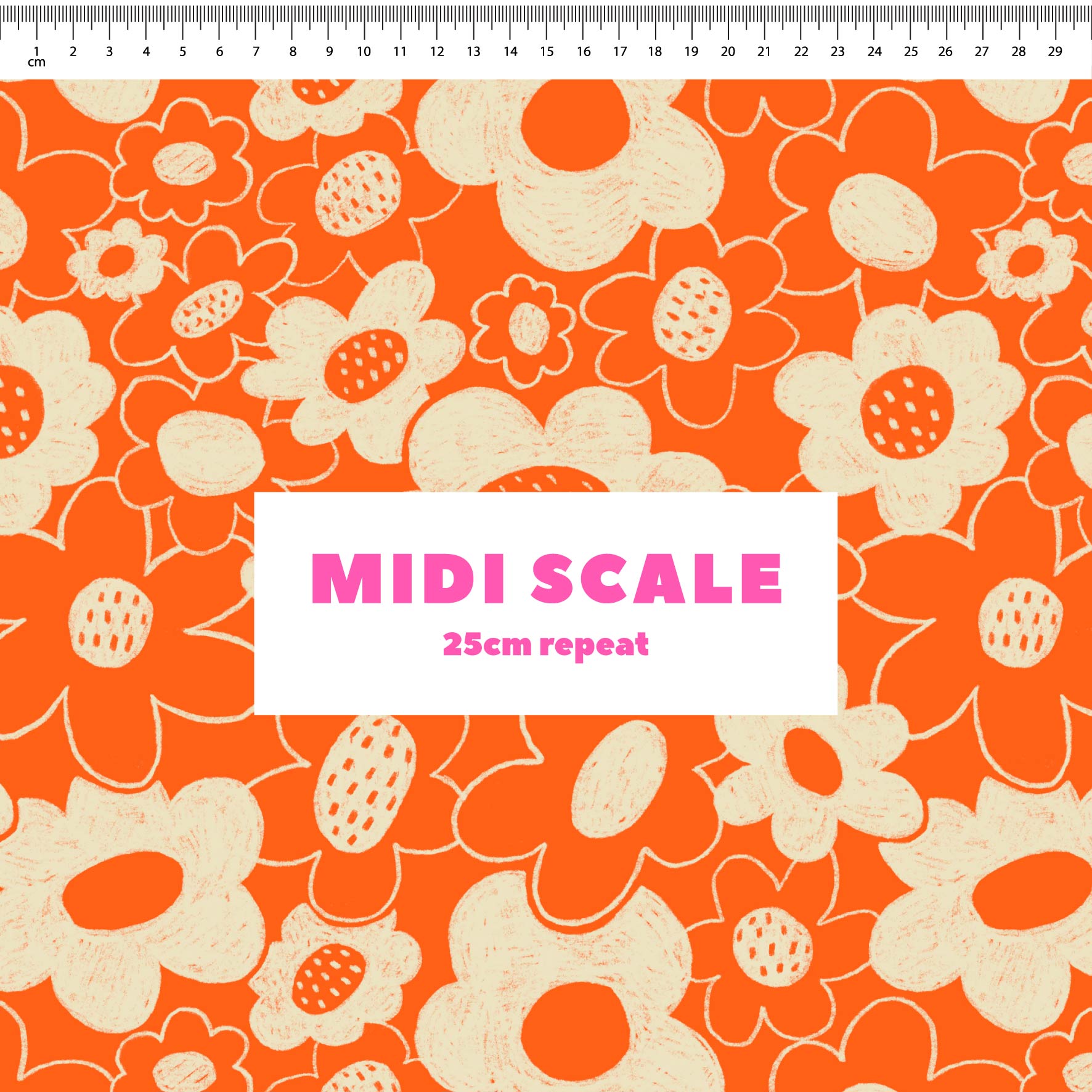 Preorder: Monochrome Blooms (Orange)