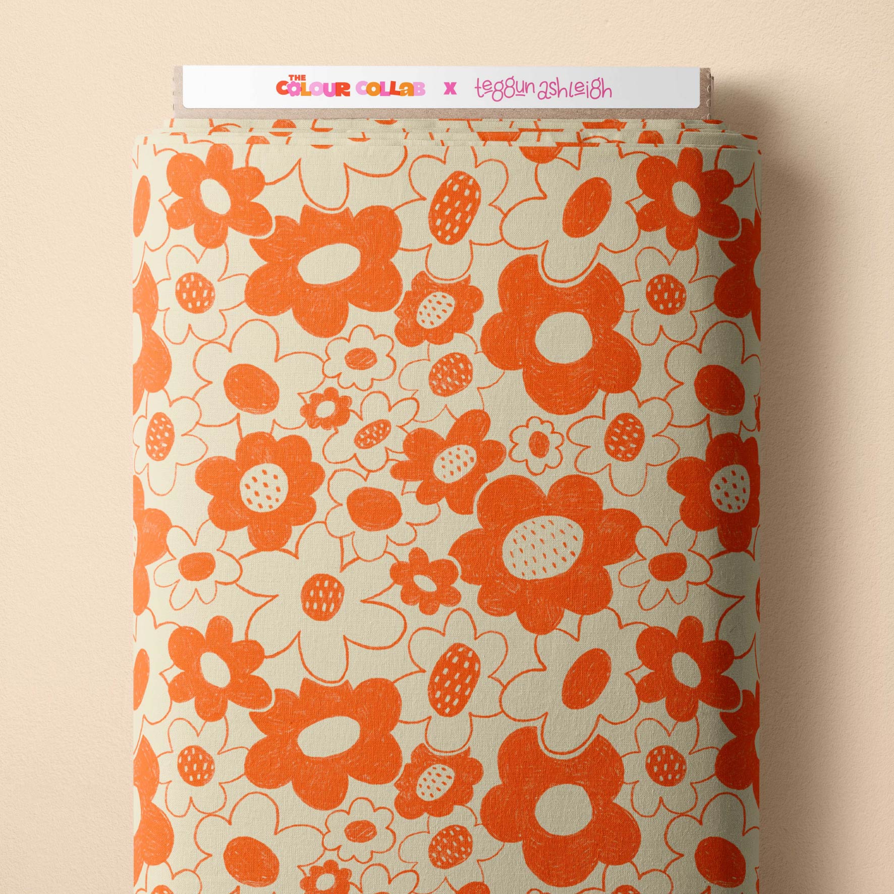 Preorder: Monochrome Blooms (Orange Reversed)