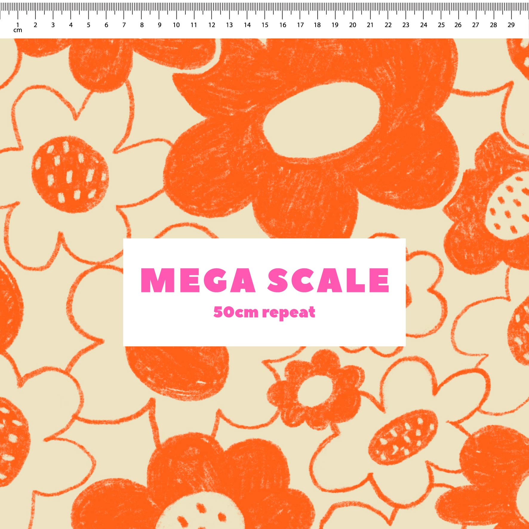 Preorder: Monochrome Blooms (Orange Reversed)