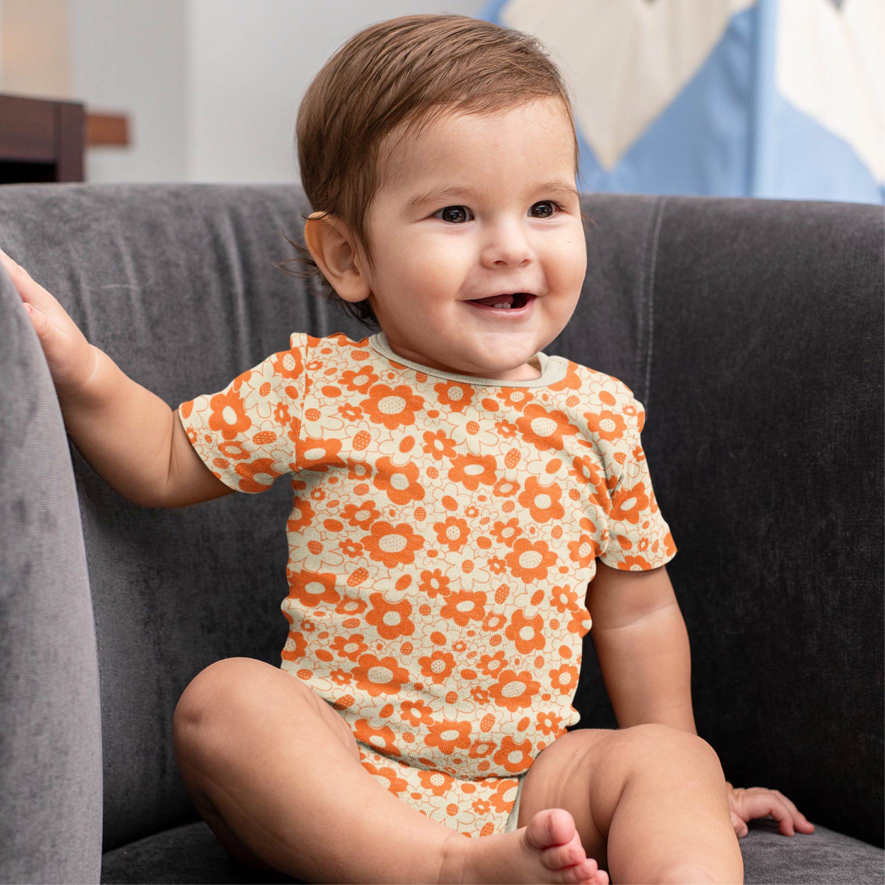 Preorder: Monochrome Blooms (Orange Reversed)