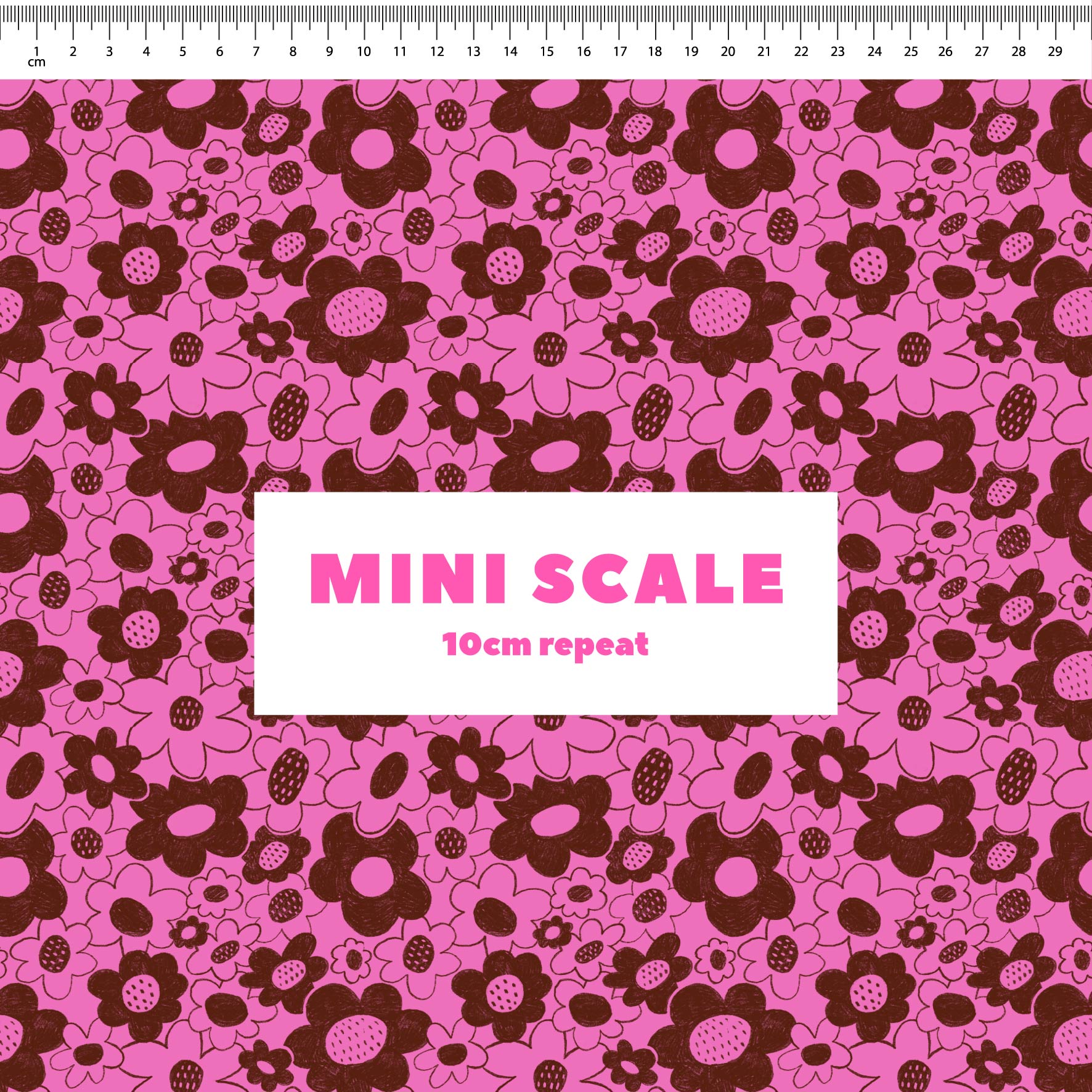 Preorder: Monochrome Blooms (Pink Reversed)