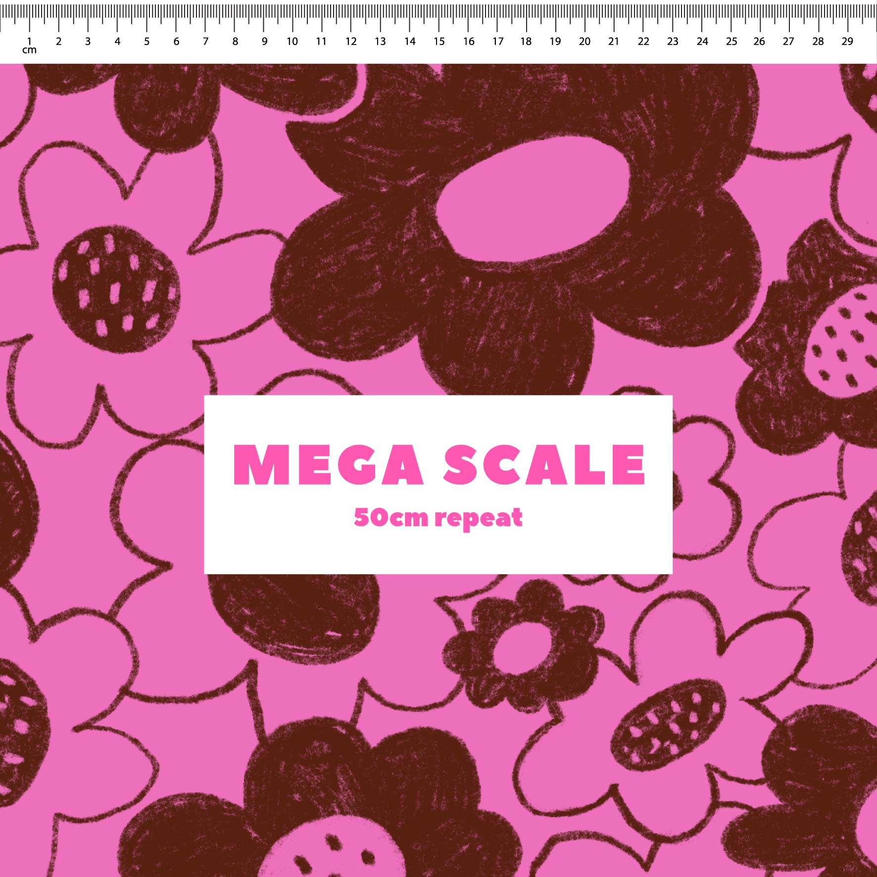 Preorder: Monochrome Blooms (Pink Reversed)