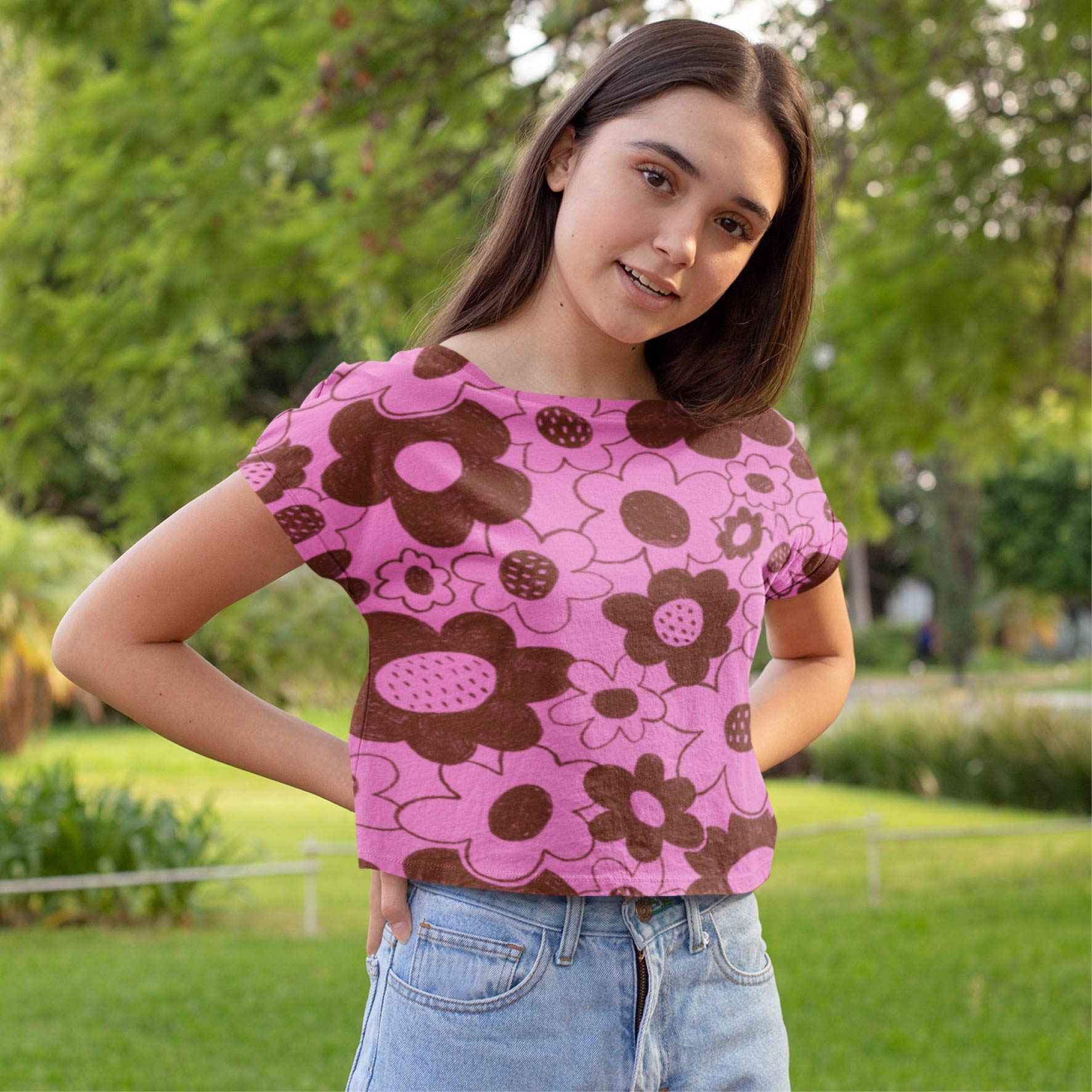 Preorder: Monochrome Blooms (Pink Reversed)