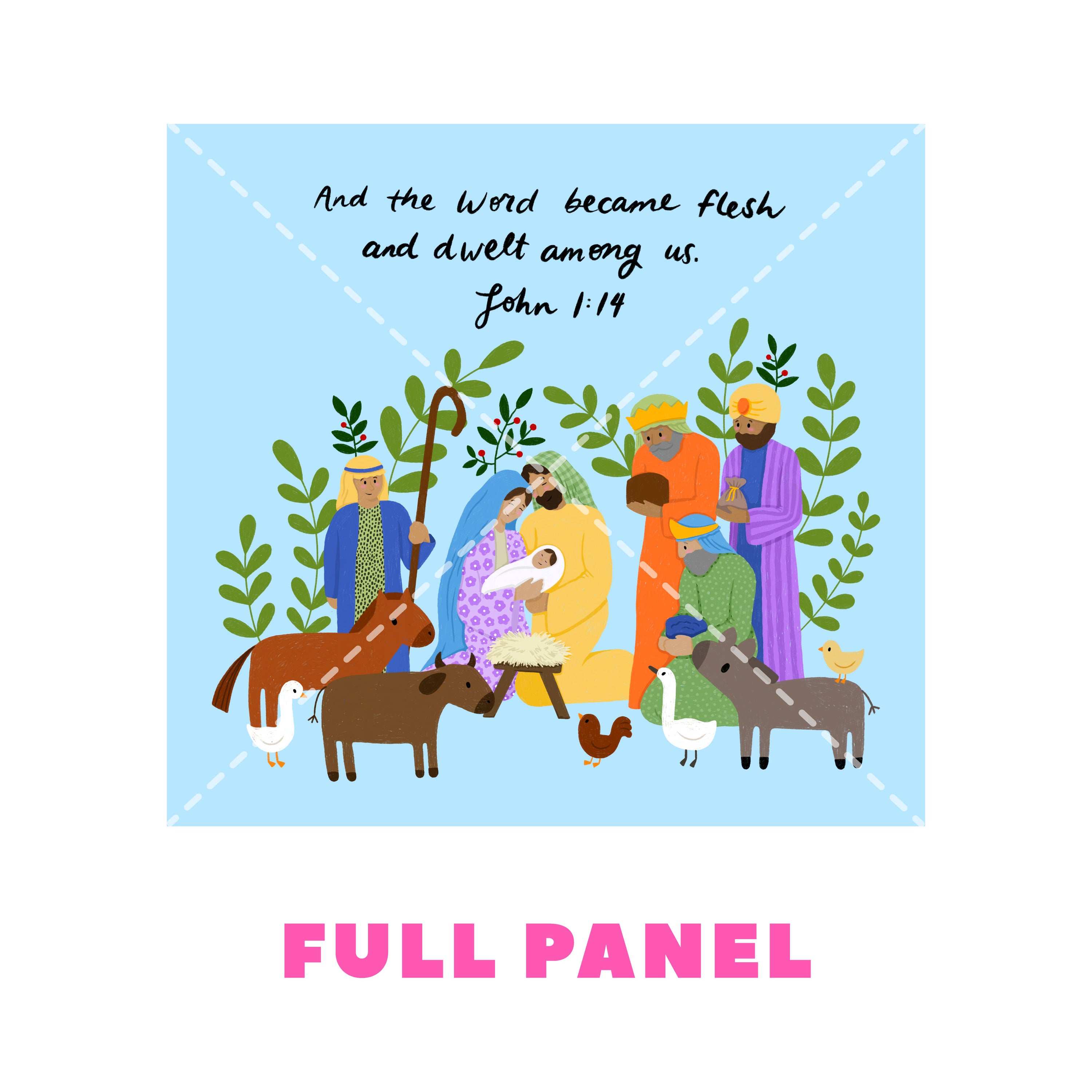 Nativity Panel Preorder Fabric