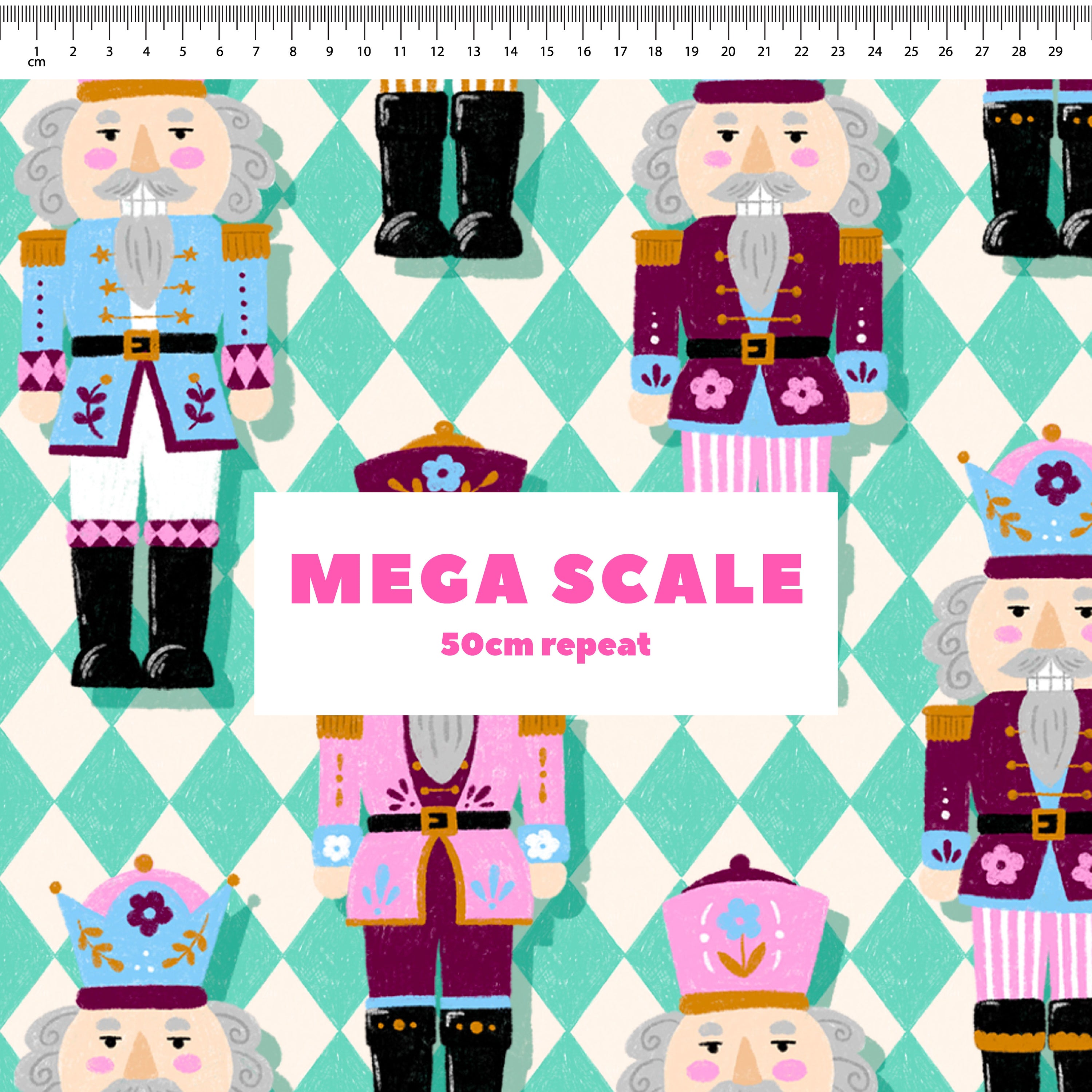 Nutcracker (Green) Preorder Fabric
