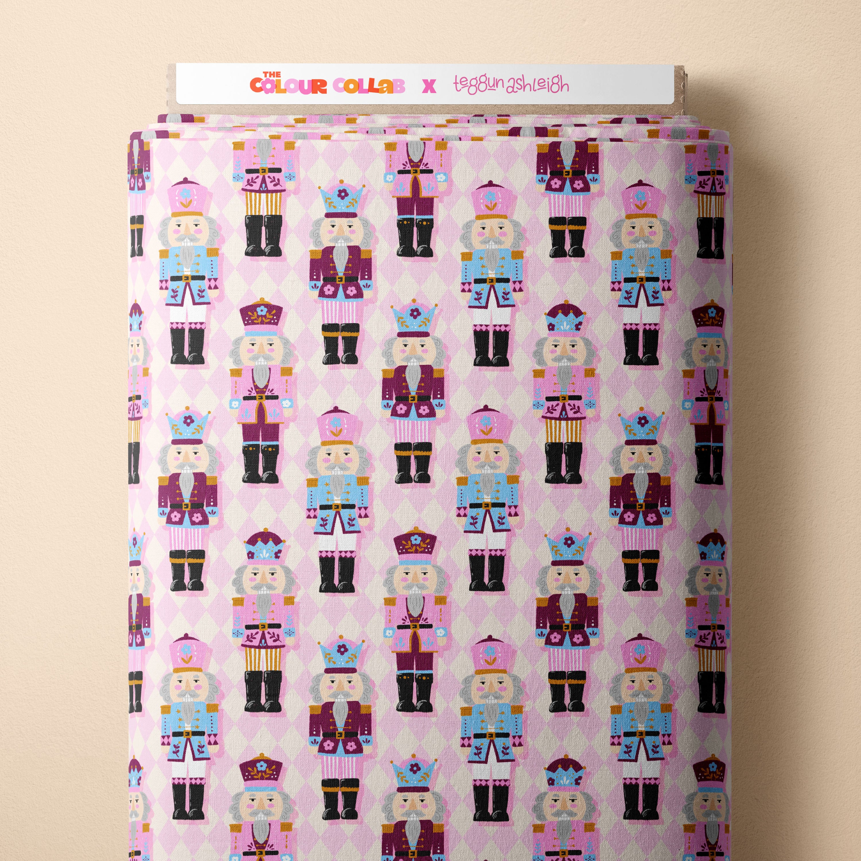 Nutcracker (Pink) Preorder Fabric