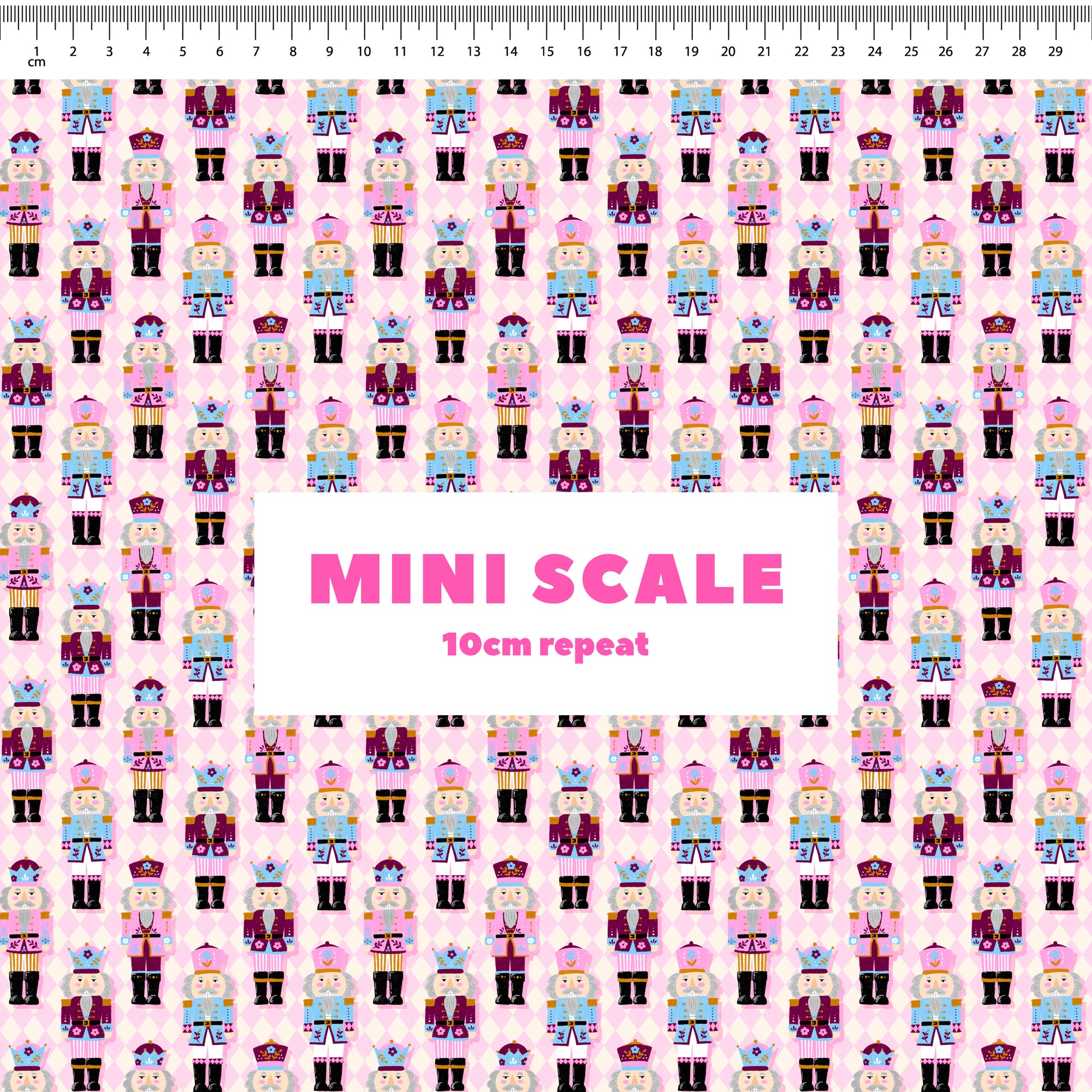 Nutcracker (Pink) Preorder Fabric