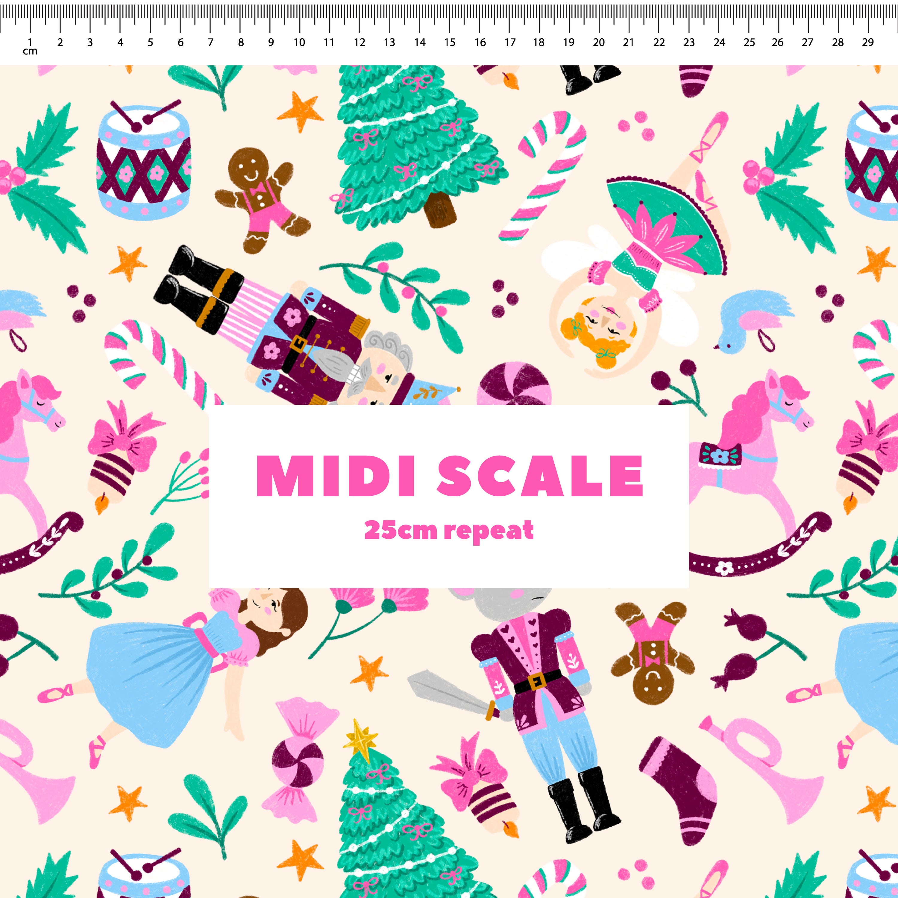 The Nutcracker Story Preorder Fabric