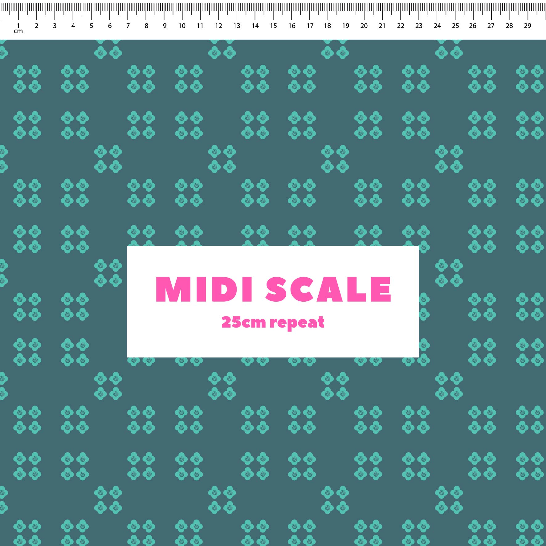 Patchwork Floral (Dusty Green) Preorder Fabric by New Kid Club