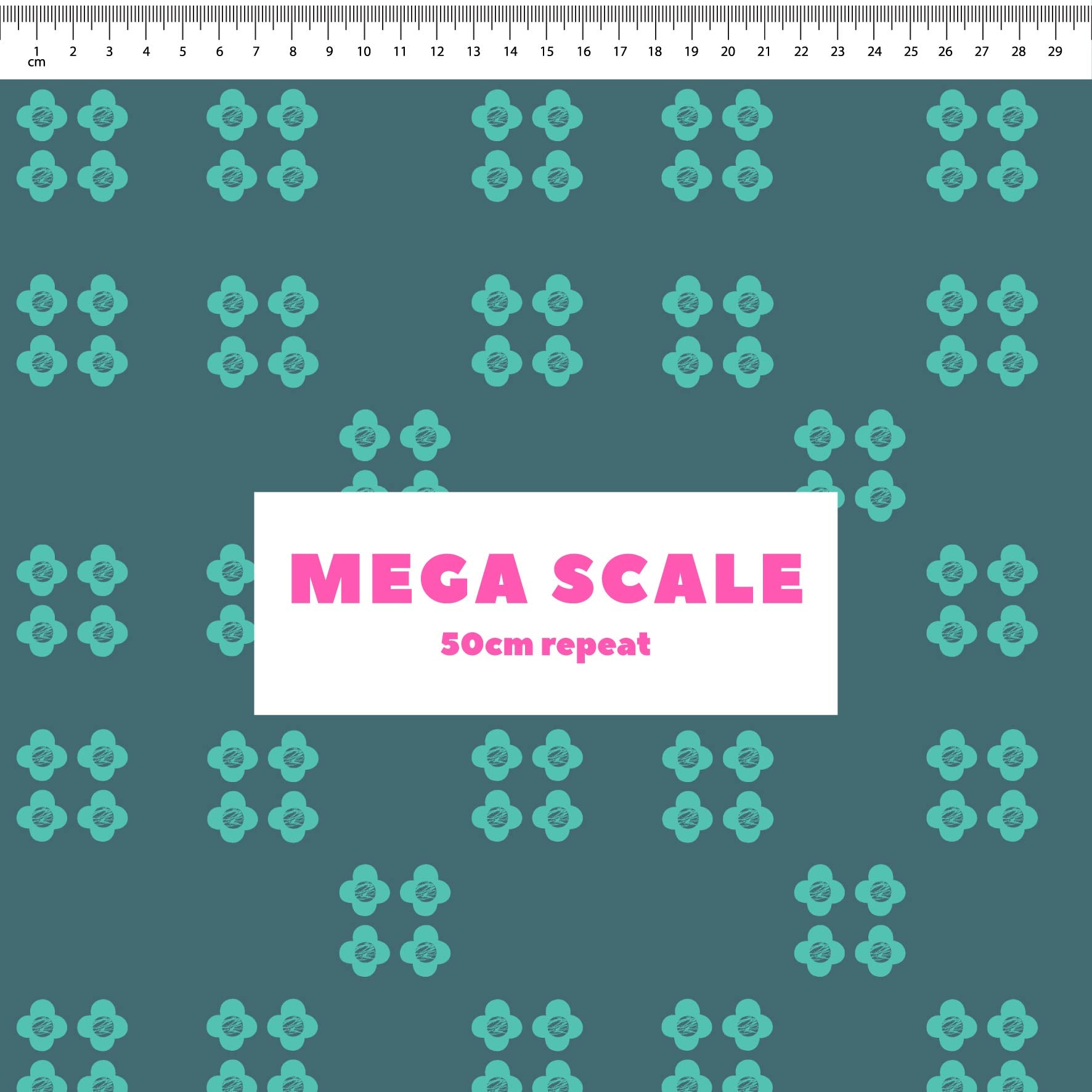 Patchwork Floral (Dusty Green) Preorder Fabric by New Kid Club