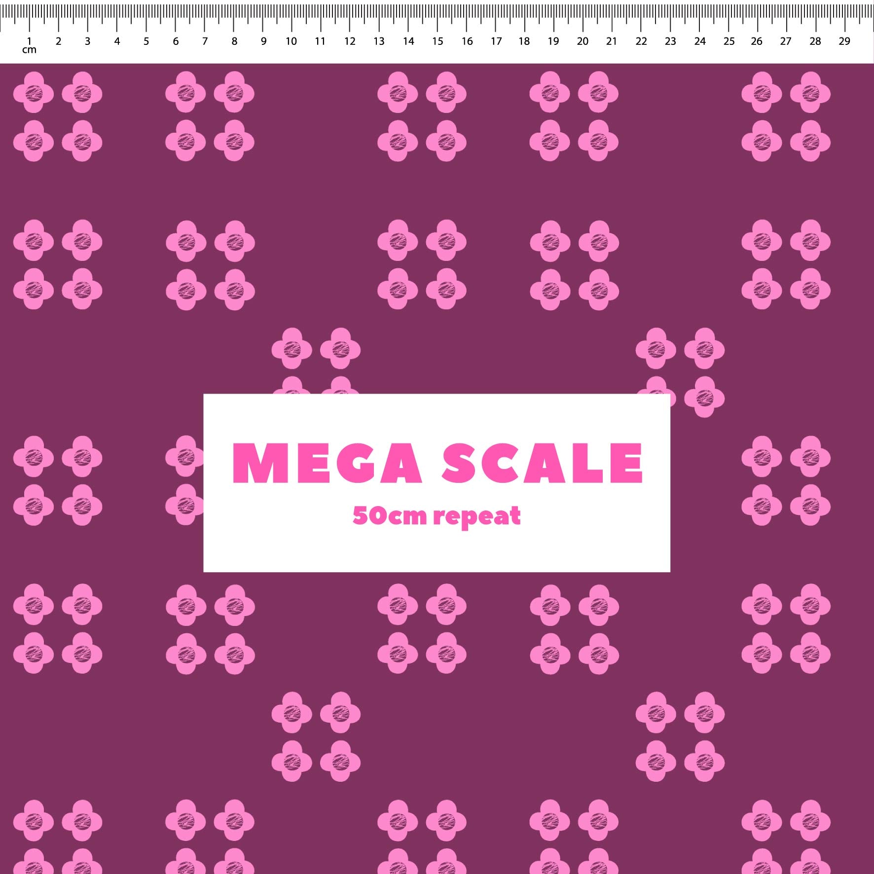 Patchwork Floral (Mauve Taupe) Preorder Fabric by New Kid Club